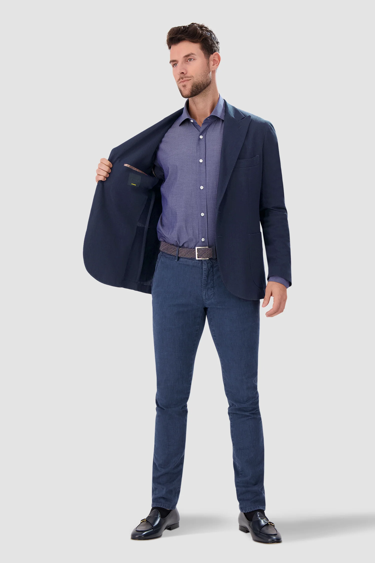 Barba Napoli Navy Dynamic Blazer - Image 6