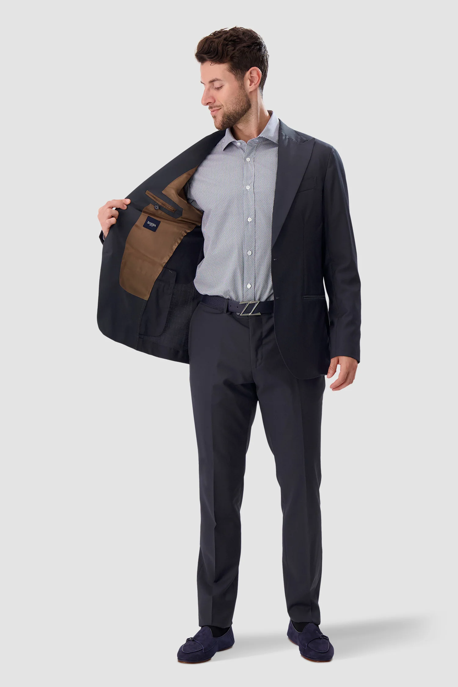 Barba Napoli Navy G Tuxedo - Image 9
