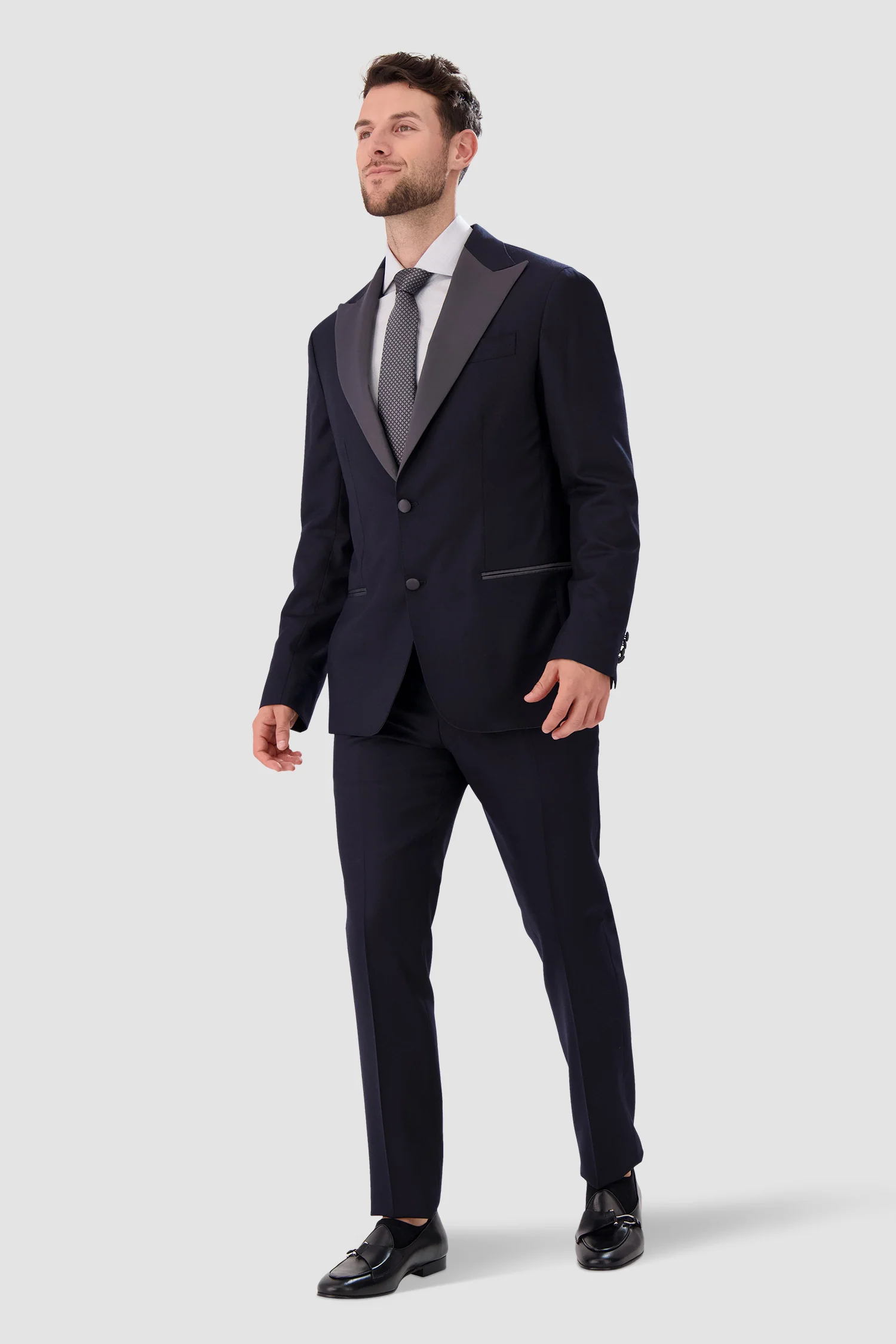 Barba Napoli Navy G Tuxedo - Image 3