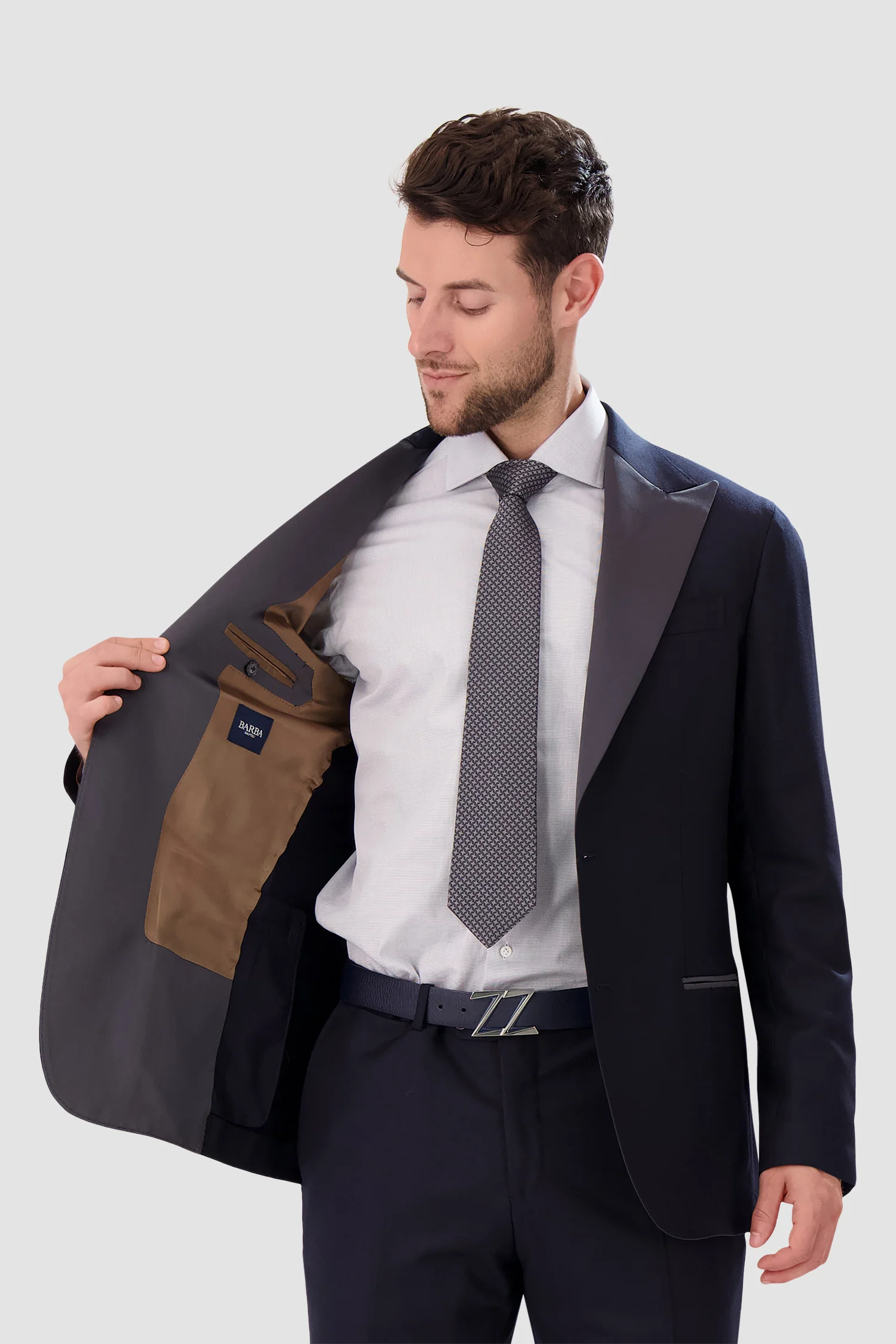 Barba Napoli Navy G Tuxedo - Image 9