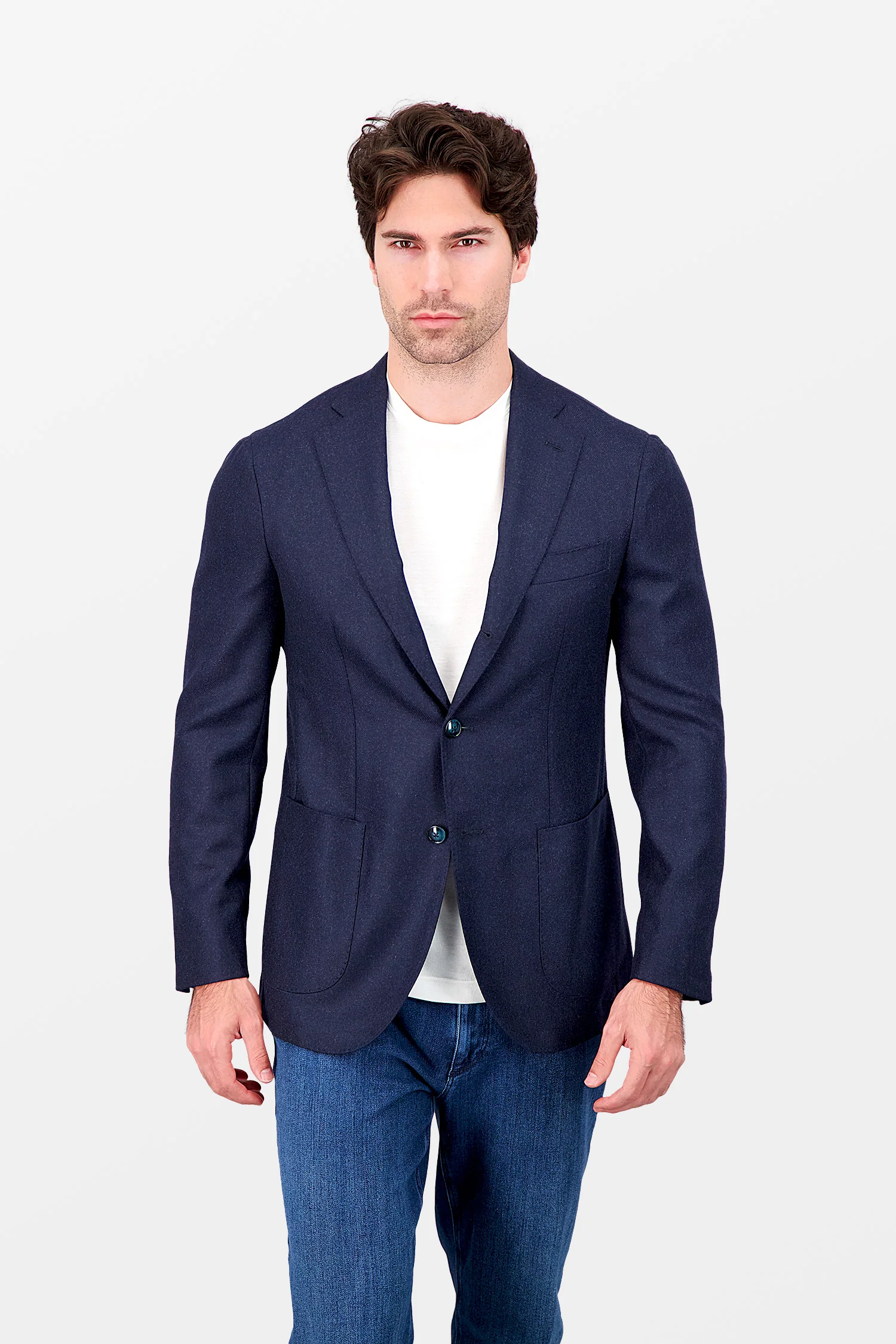 Barba Napoli Navy Jimmy Blazer - Image 2