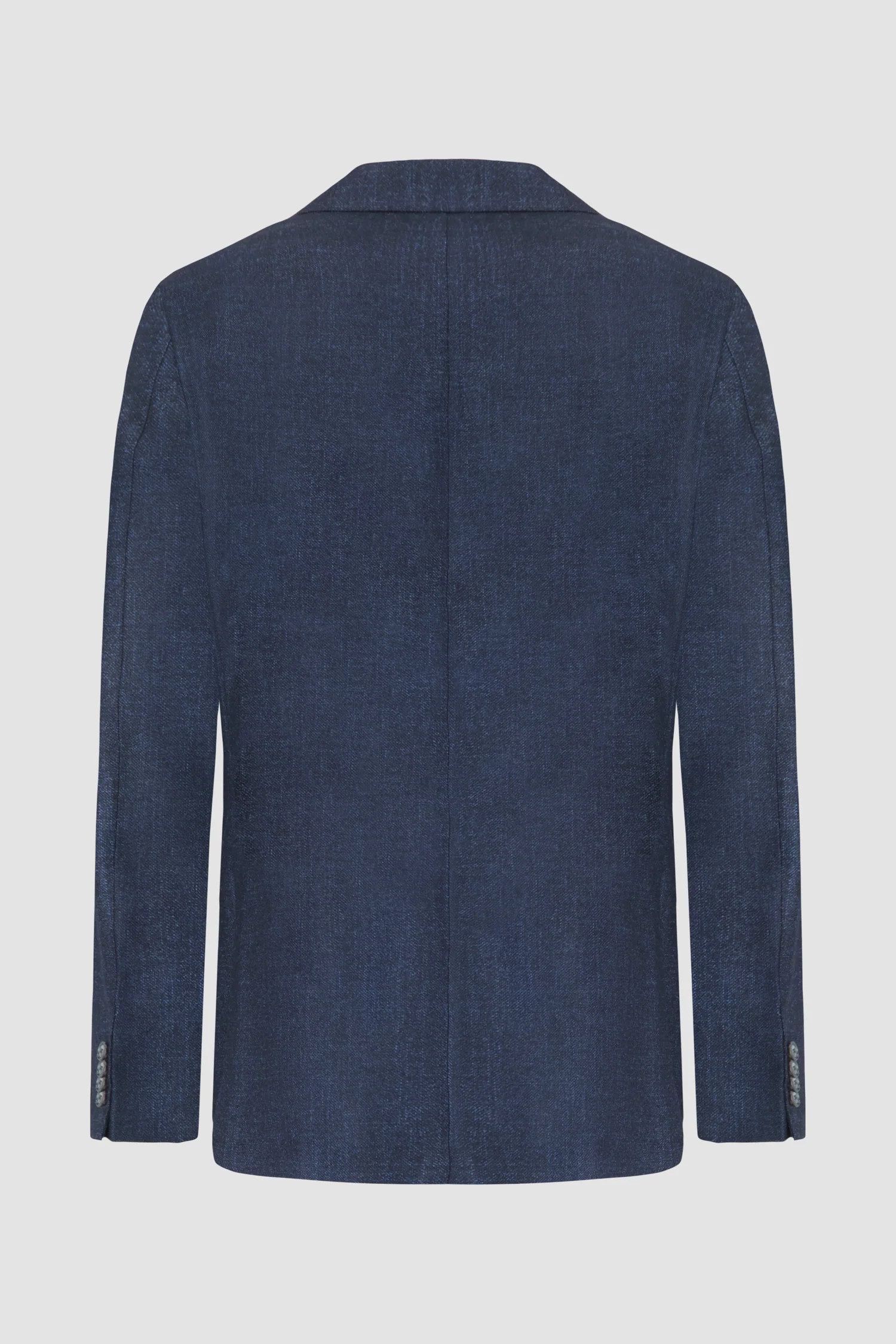 Barba Napoli Navy Long 2B Blazer - Image 3