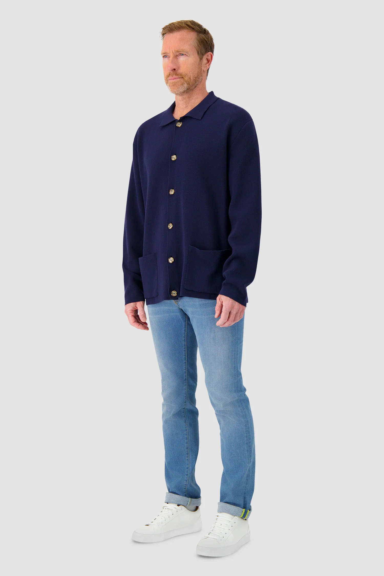 Barba Napoli Navy sweater - Image 4