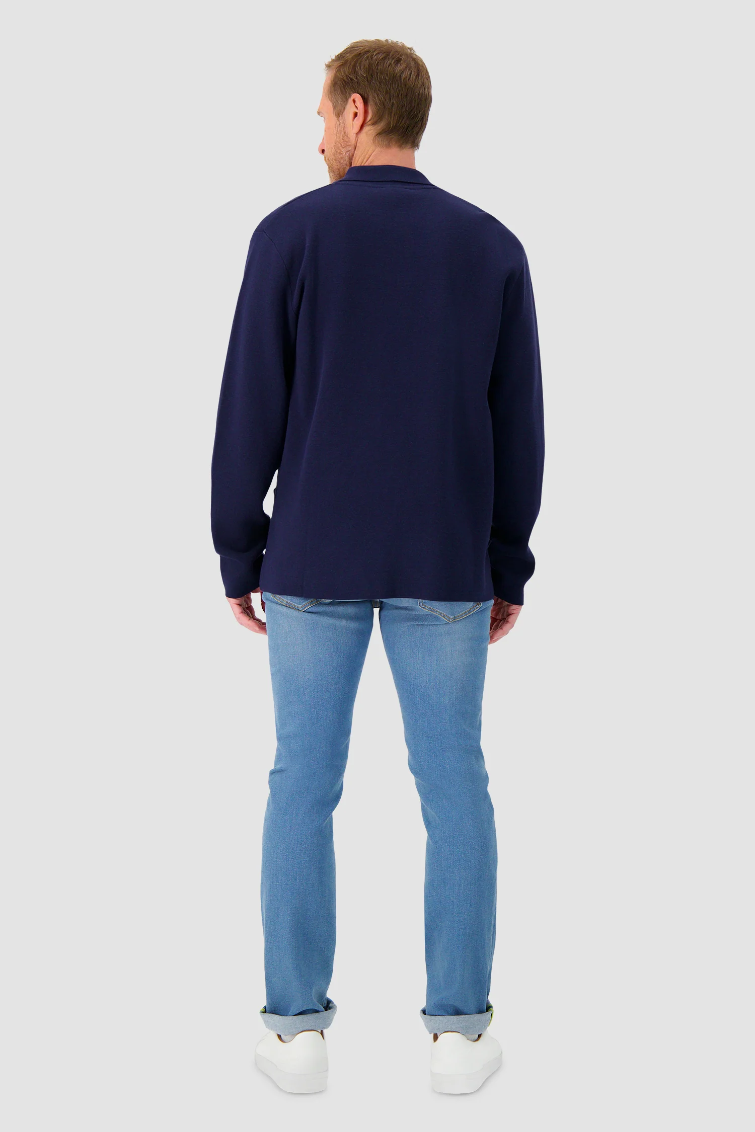 Barba Napoli Navy sweater - Image 5