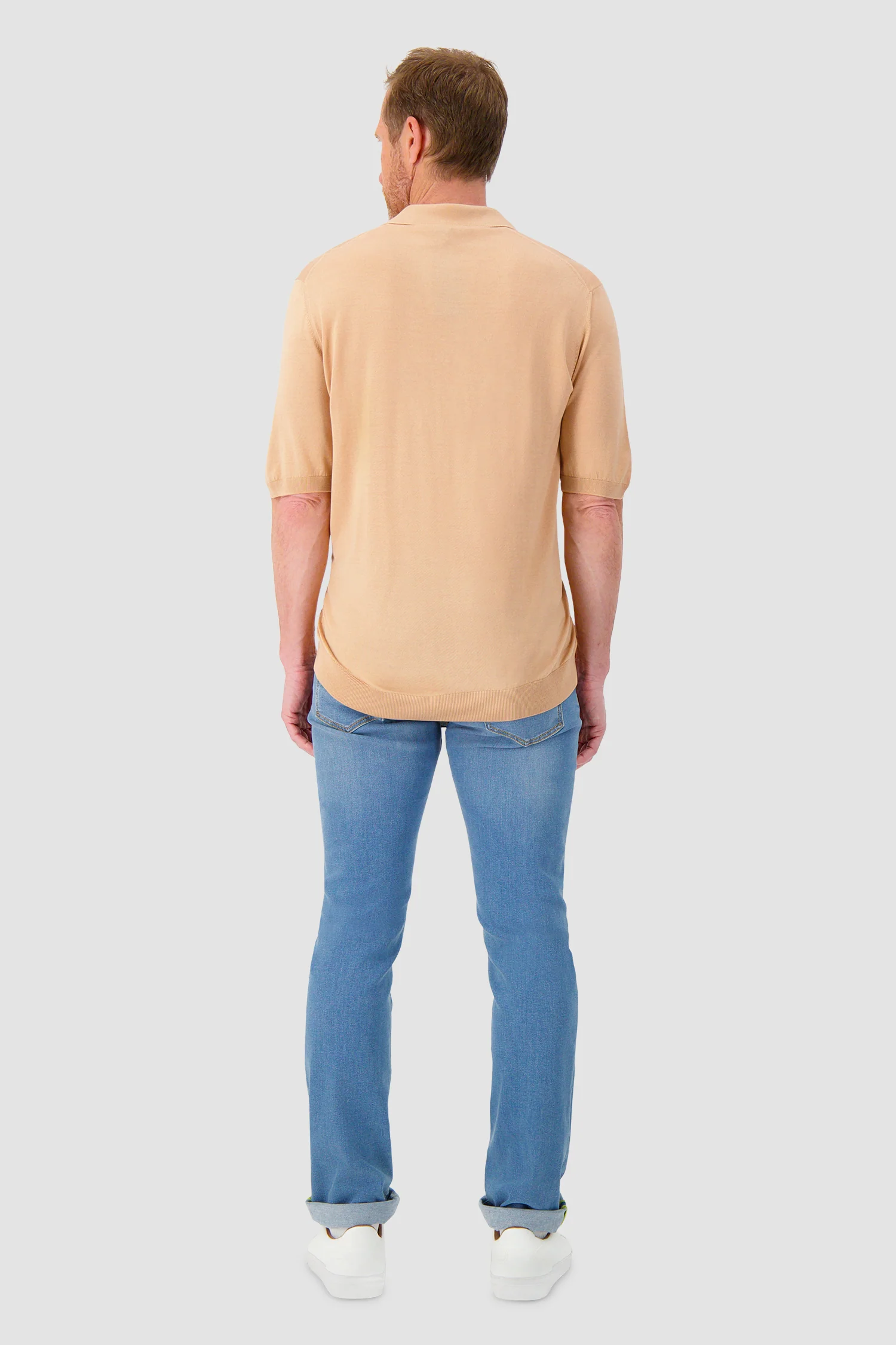 Barba Napoli Orange Polo - Image 5