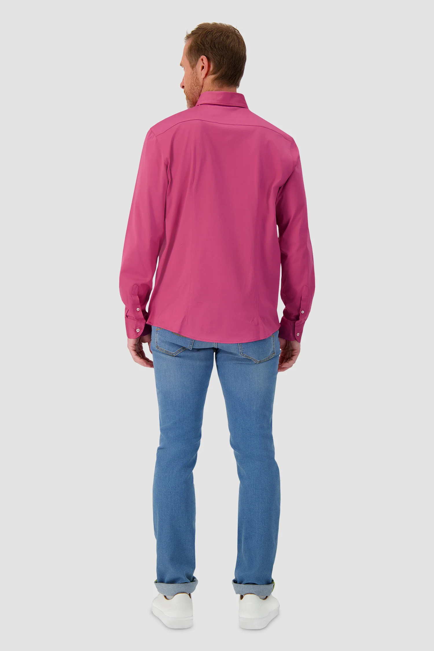 Barba Napoli Pink Shirt - Image 5
