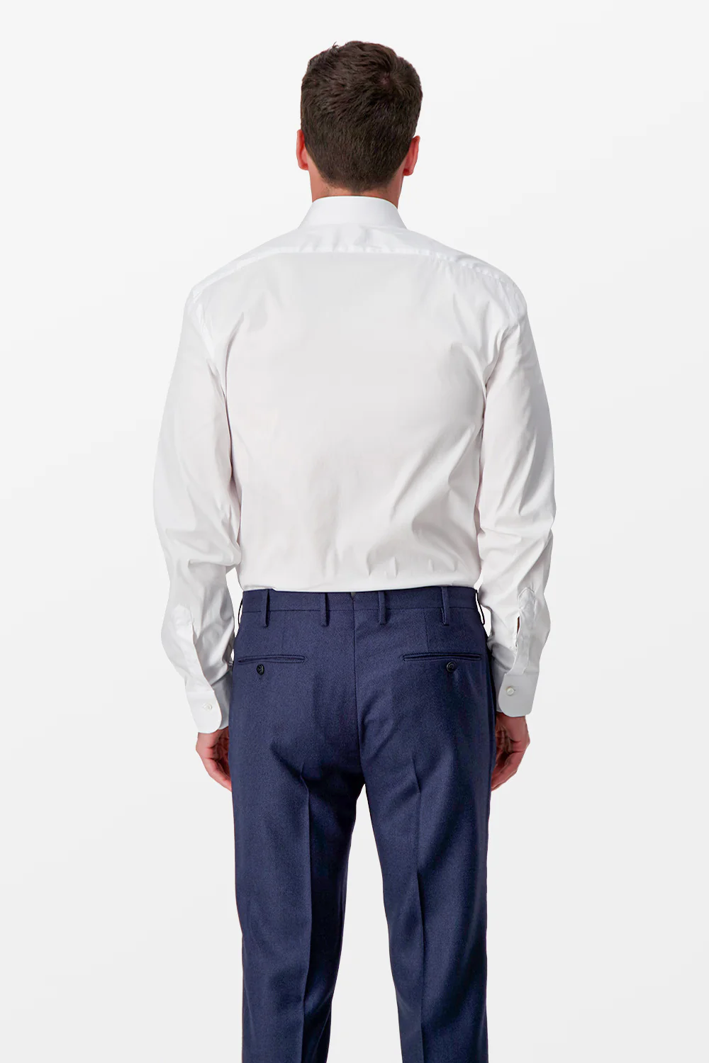 Barba Napoli White Classic Shirt - Image 4