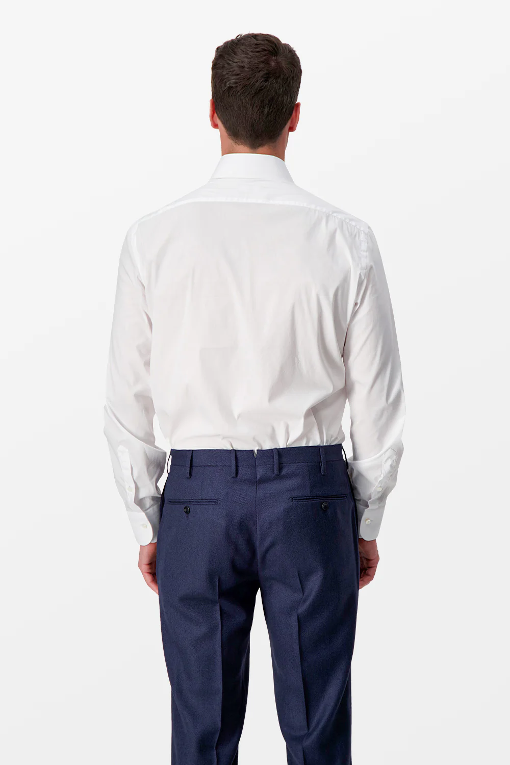 Barba Napoli White Classic Shirt - Image 4