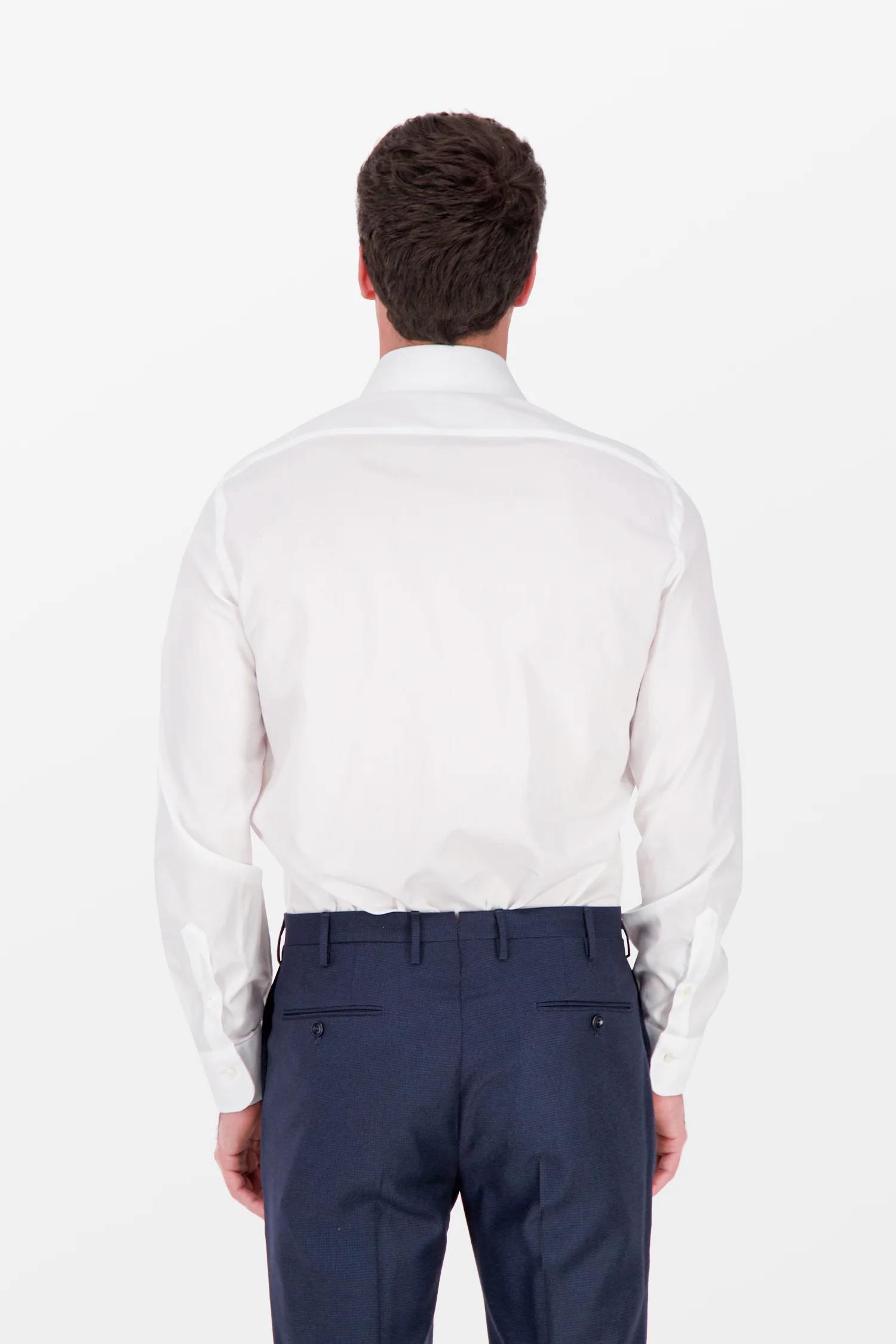 Barba Napoli White Classic Shirt - Image 3