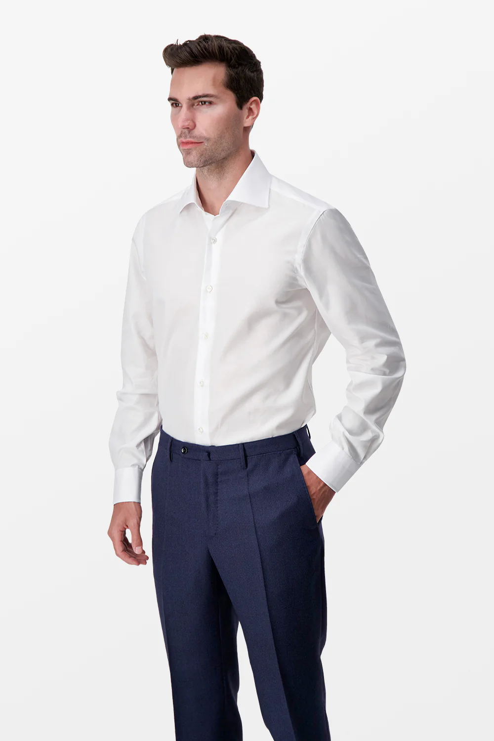 Barba Napoli White Journey Classic Shirt - Image 3