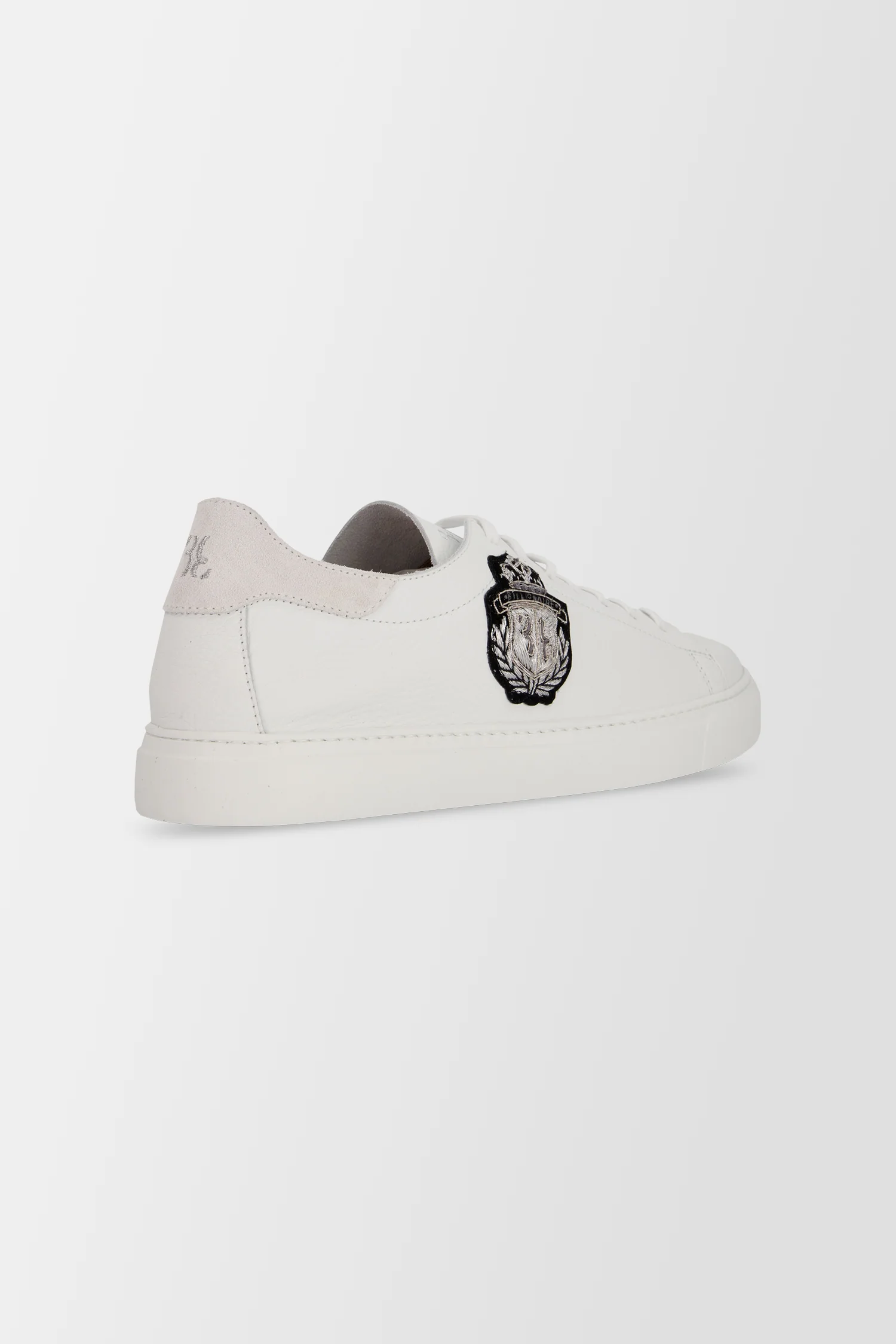 Billionaire Black Crest White Sneakers - Image 4