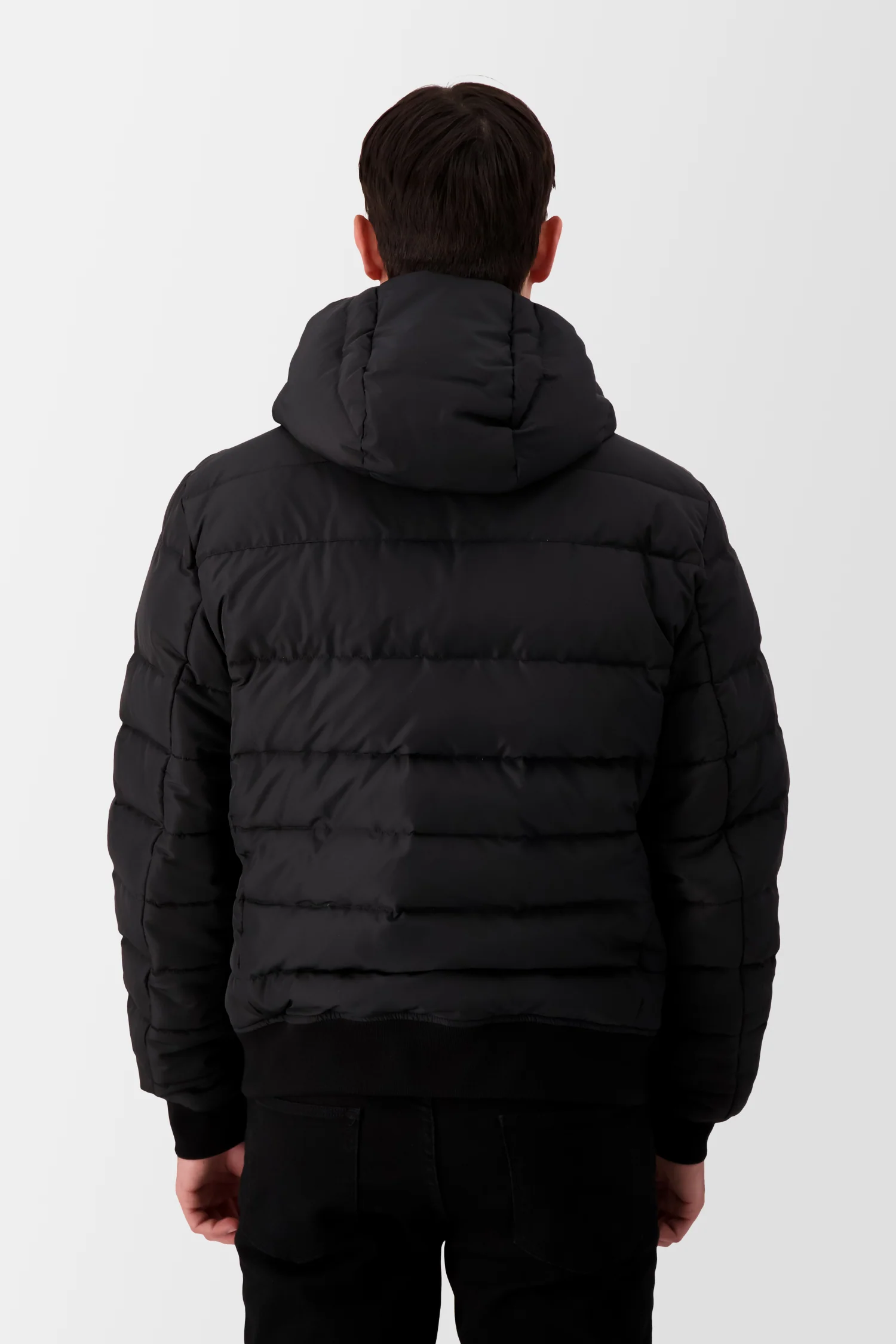 Billionaire Black Down Jacket - Image 3