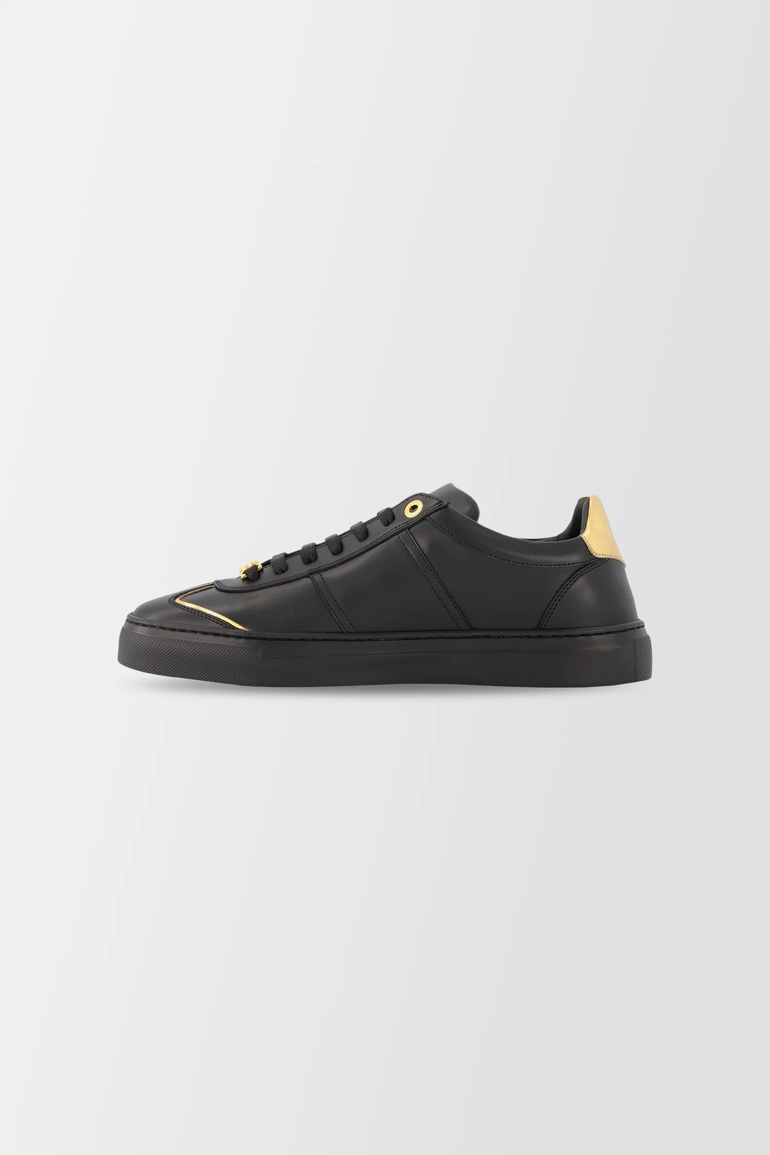 Billionaire Black/Gold Sneakers - Image 4