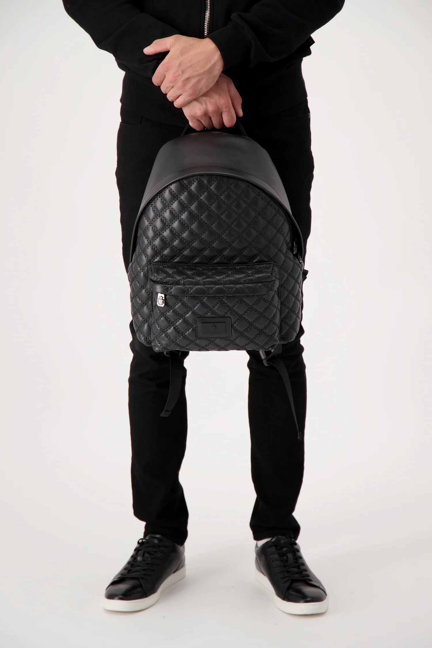 Billionaire Black/Nickel Statement Backpack - Image 4