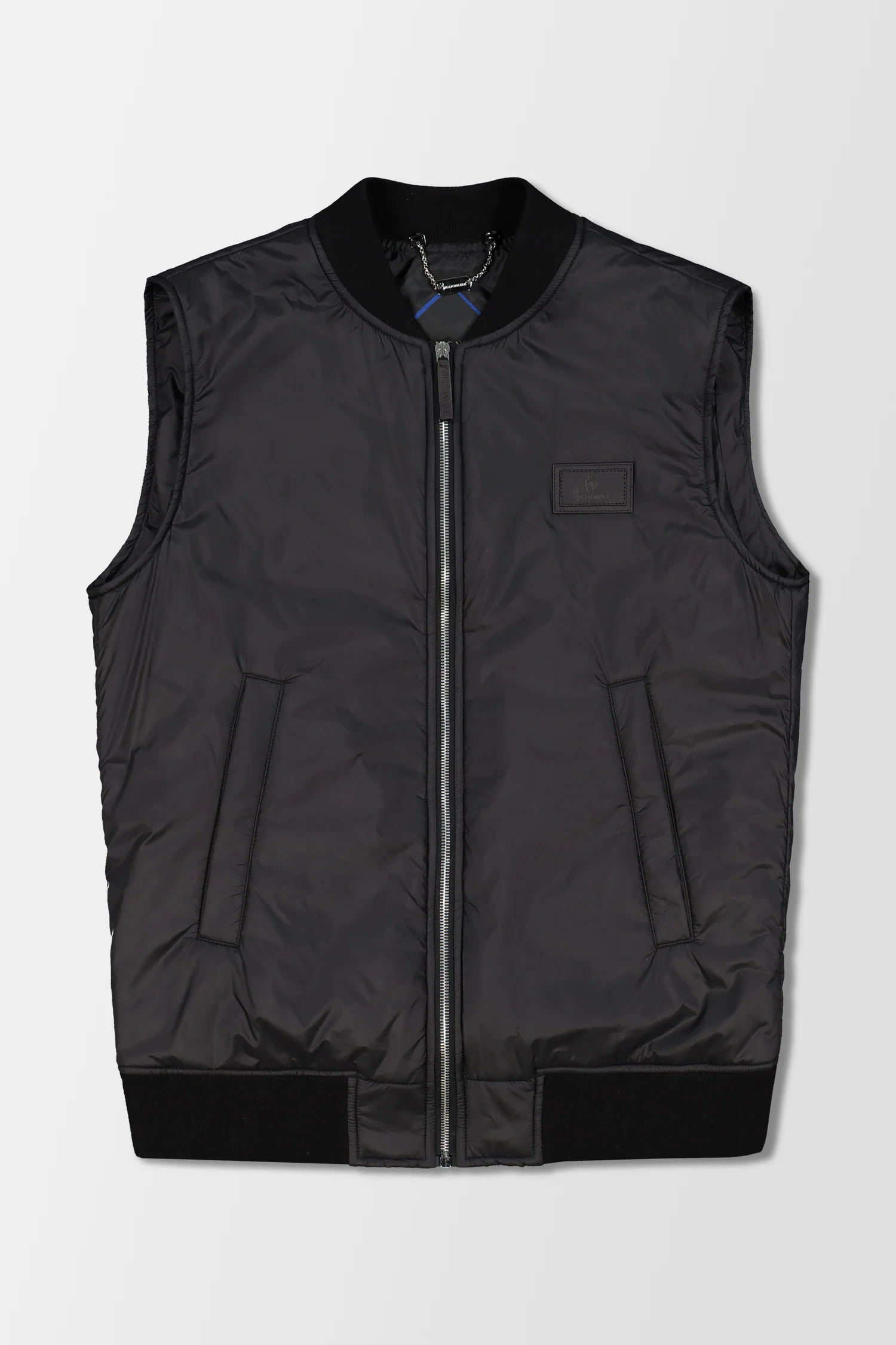 Billionaire Black/Nickel Statement Short Vest - Image 2
