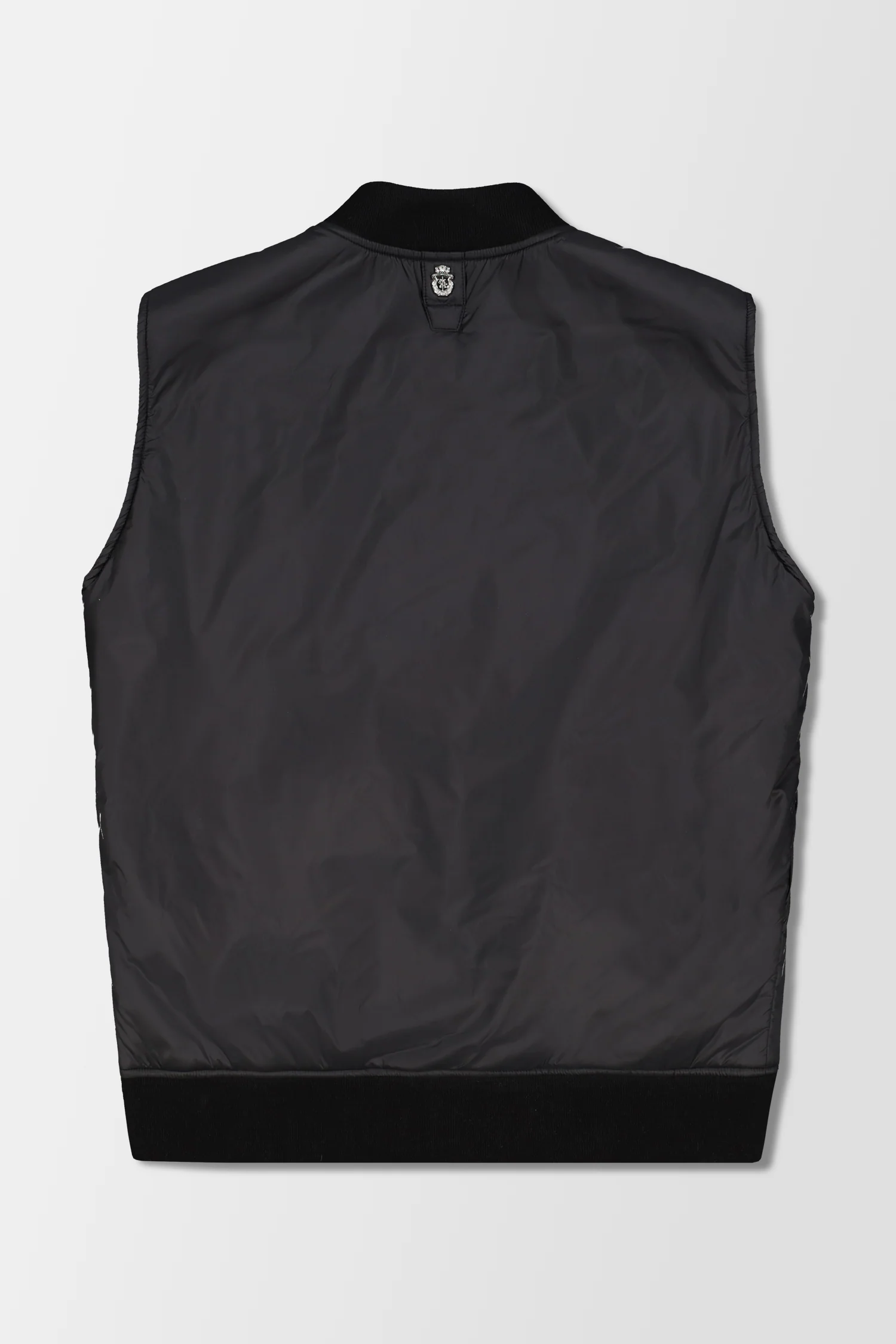 Billionaire Black/Nickel Statement Short Vest - Image 6
