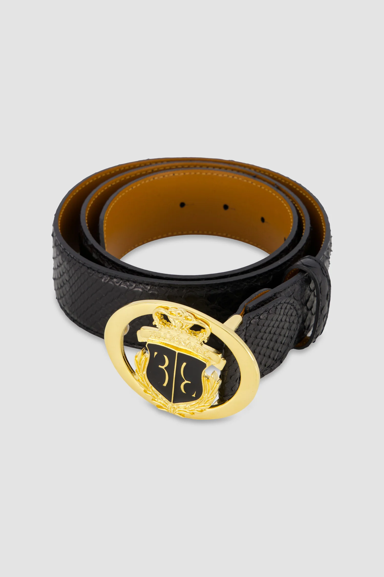 Billionaire Black Python Belt - Image 2