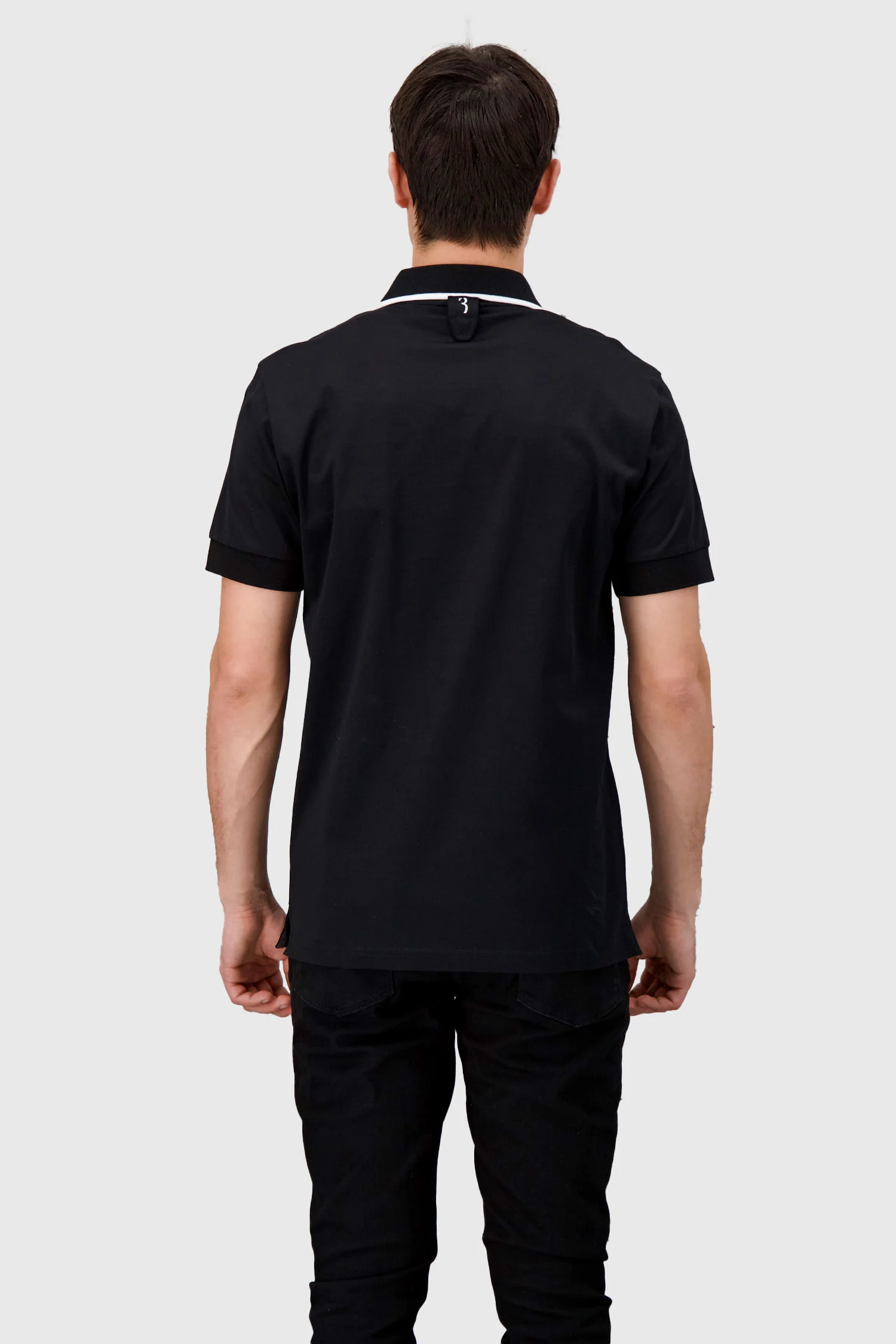 Billionaire Black SS Crest Polo - Image 5