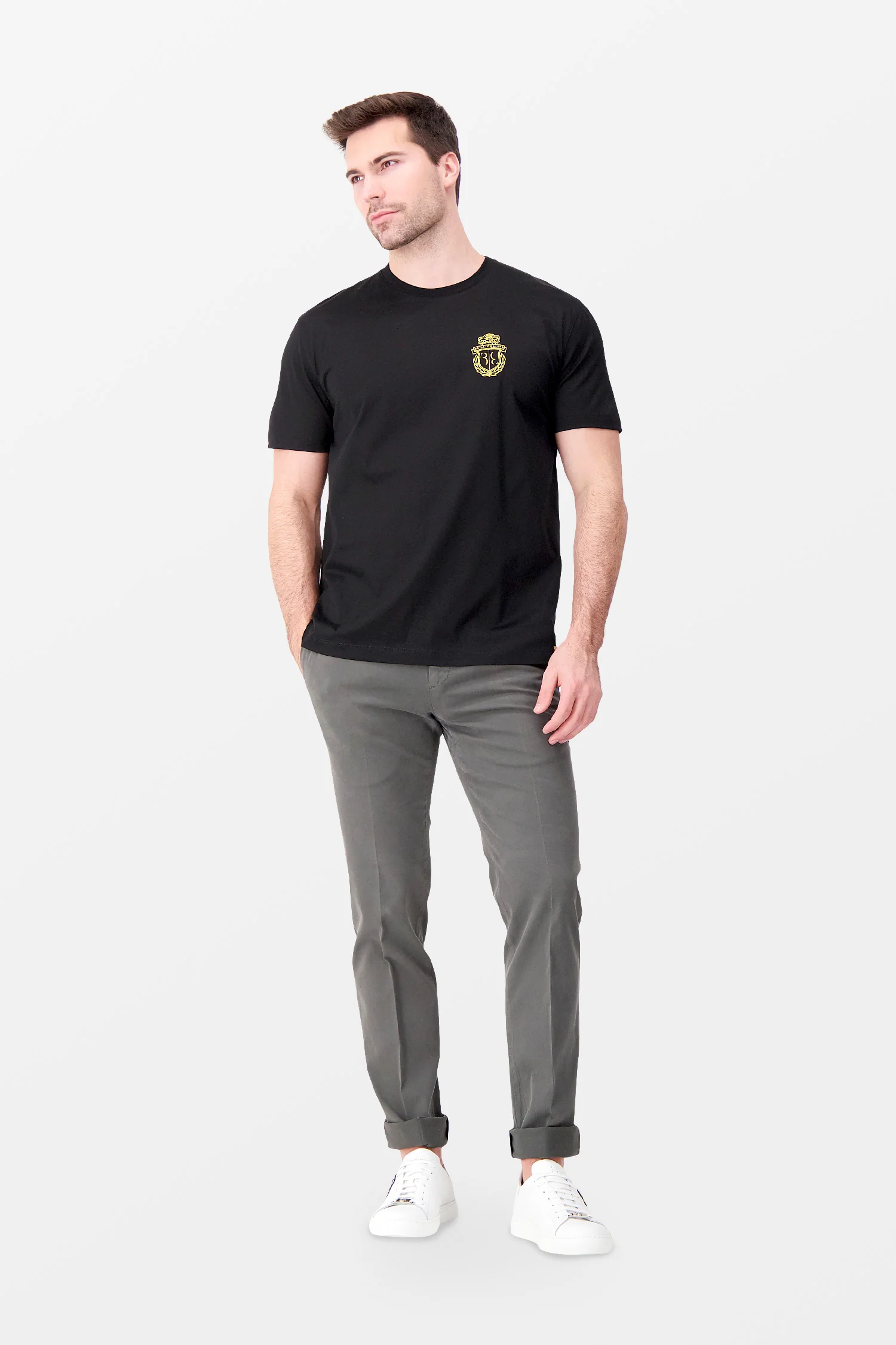 Billionaire Black SS Crest T-Shirt - Image 5