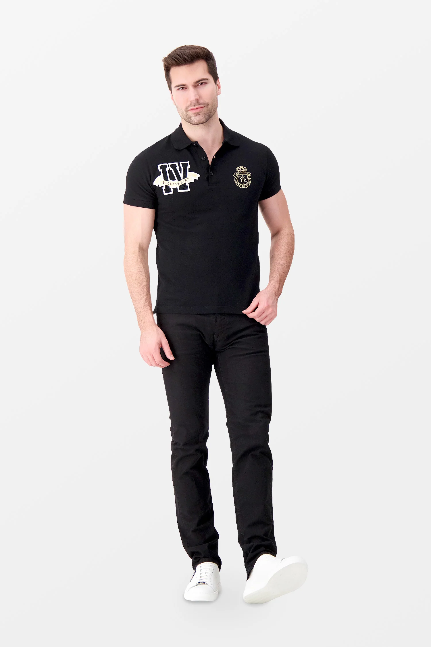Billionaire Black SS Members Only Polo - Image 6
