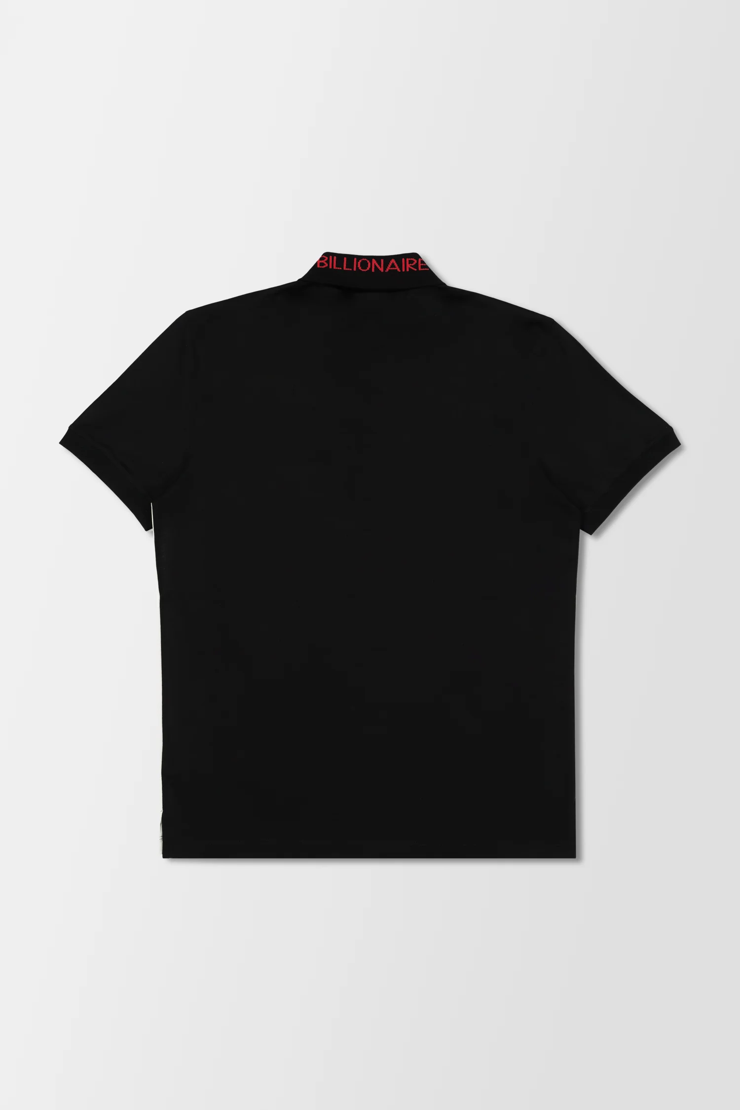 Billionaire Black Stripes SS Polo - Image 2