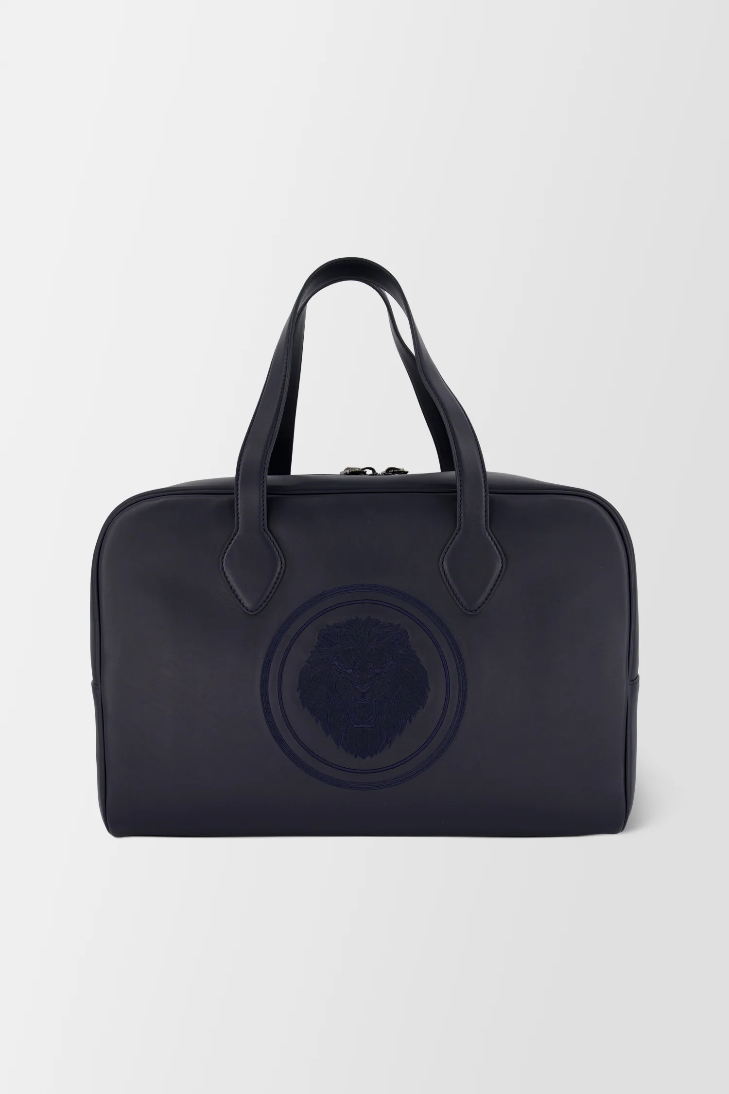 Billionaire Blue Lion Medium Travel Bag - Image 3