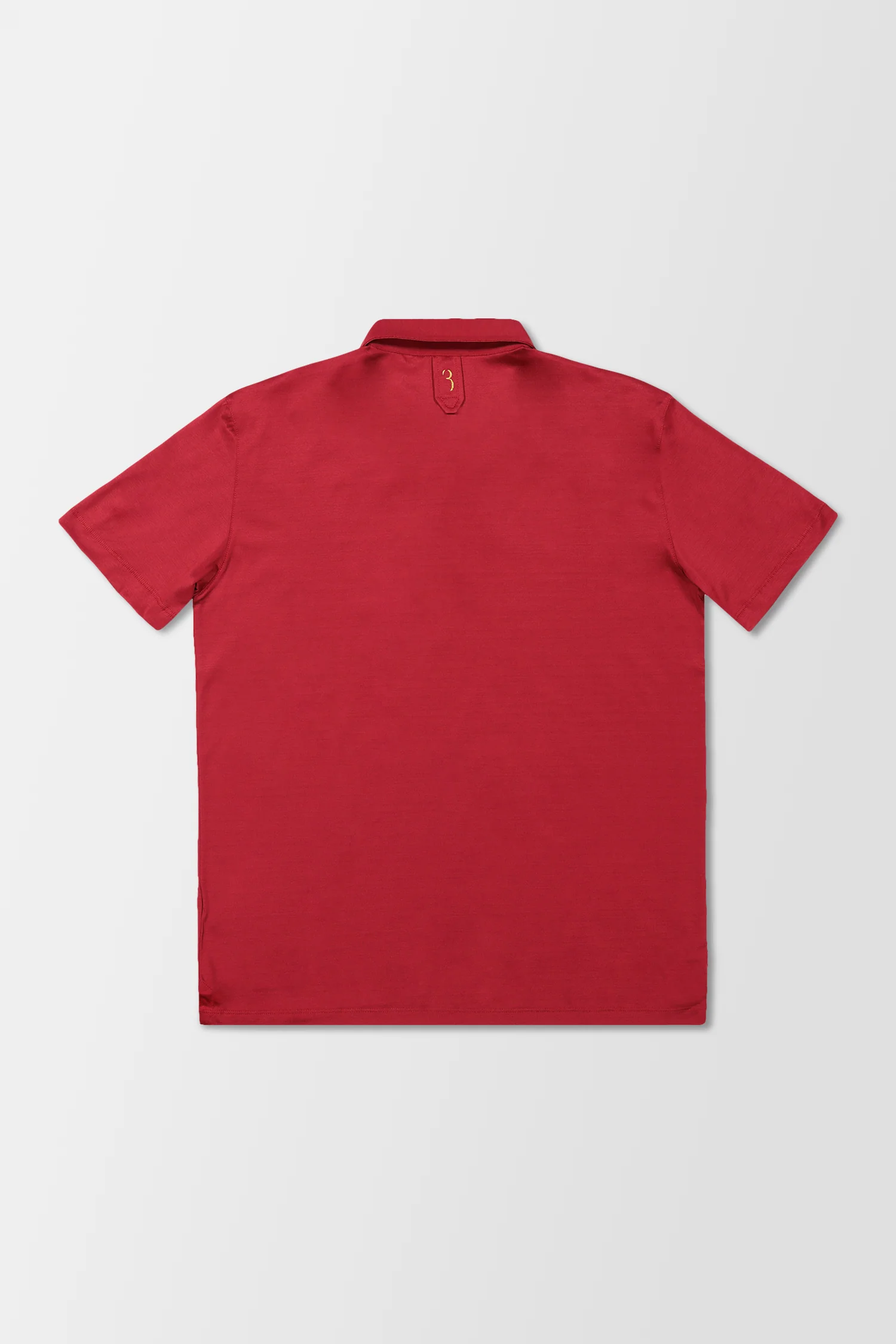 Billionaire Bordeaux SS Crest Polo - Image 2