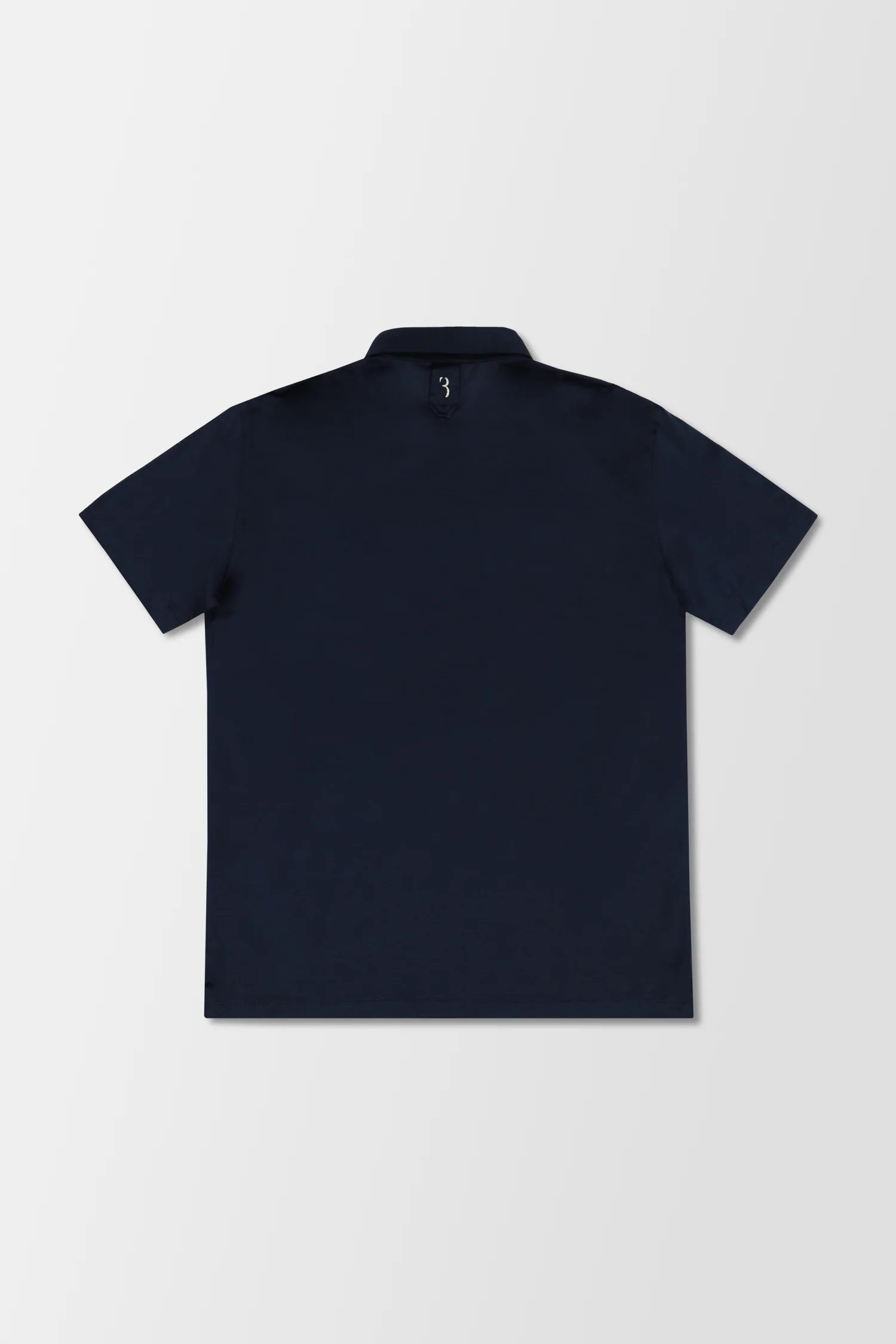 Billionaire Dark Blue Crest Polo - Image 2