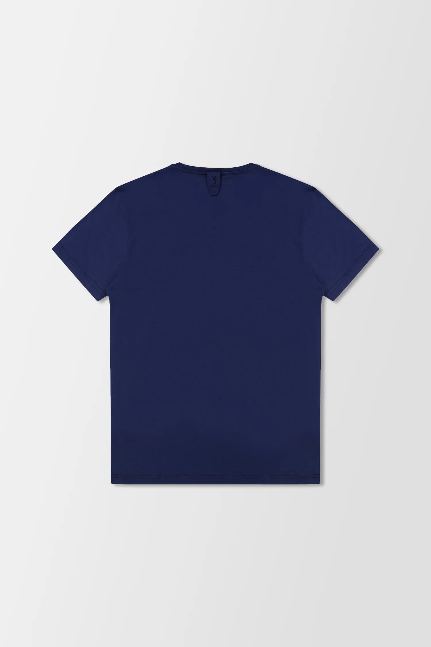 Billionaire Dark Blue SS Logos Round Neck T-Shirt - Image 4