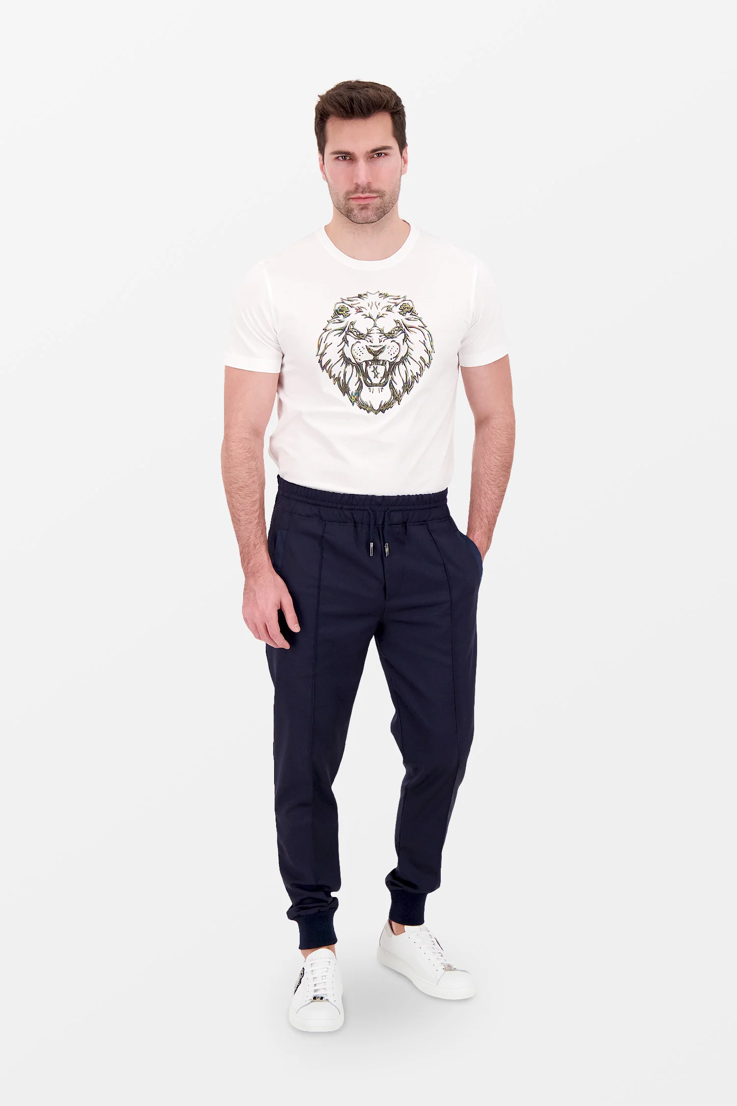 Billionaire Dark Blue Trousers - Image 4