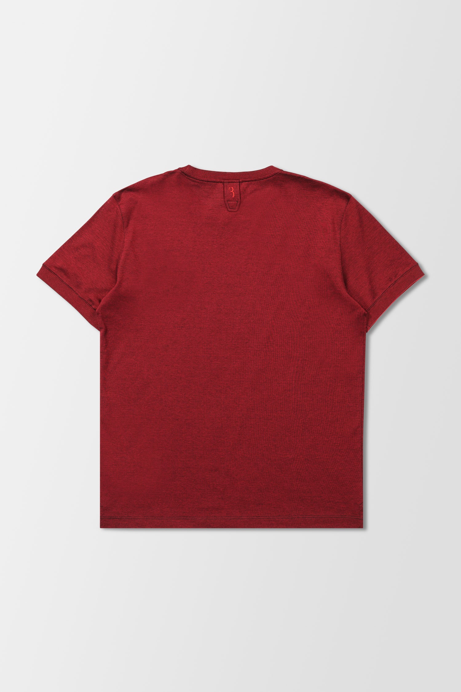 Billionaire Red SS Paisley T-Shirt - Image 4