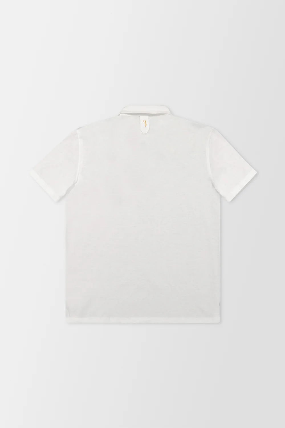 Billionaire White SS Crest Polo - Image 2