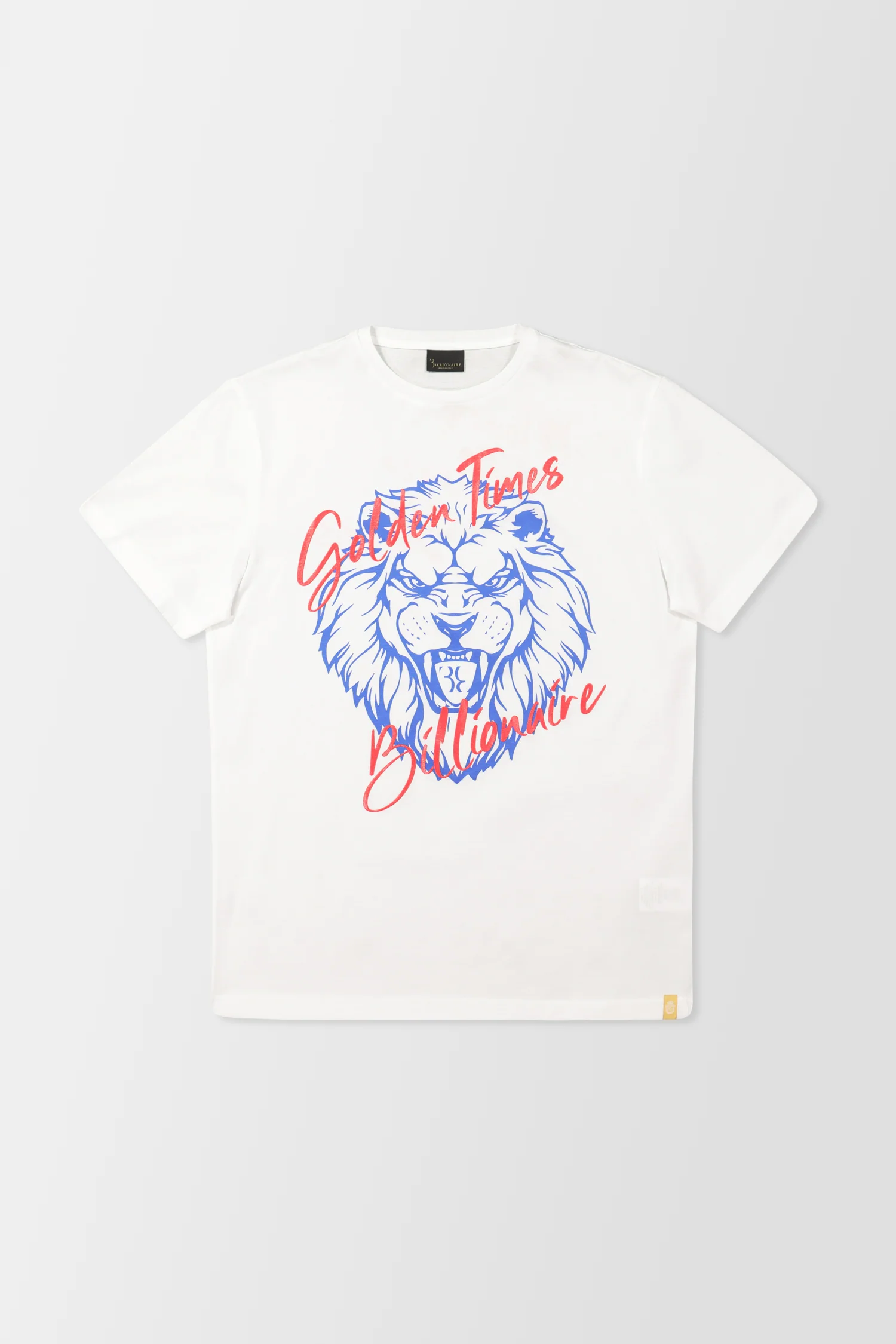 Billionaire White SS Lion Logo T-Shirt