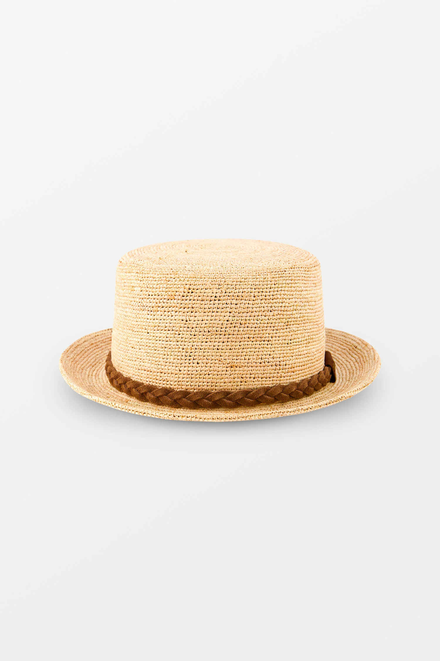 Borsalino Beige Bucket Crochet Rafia - Image 3