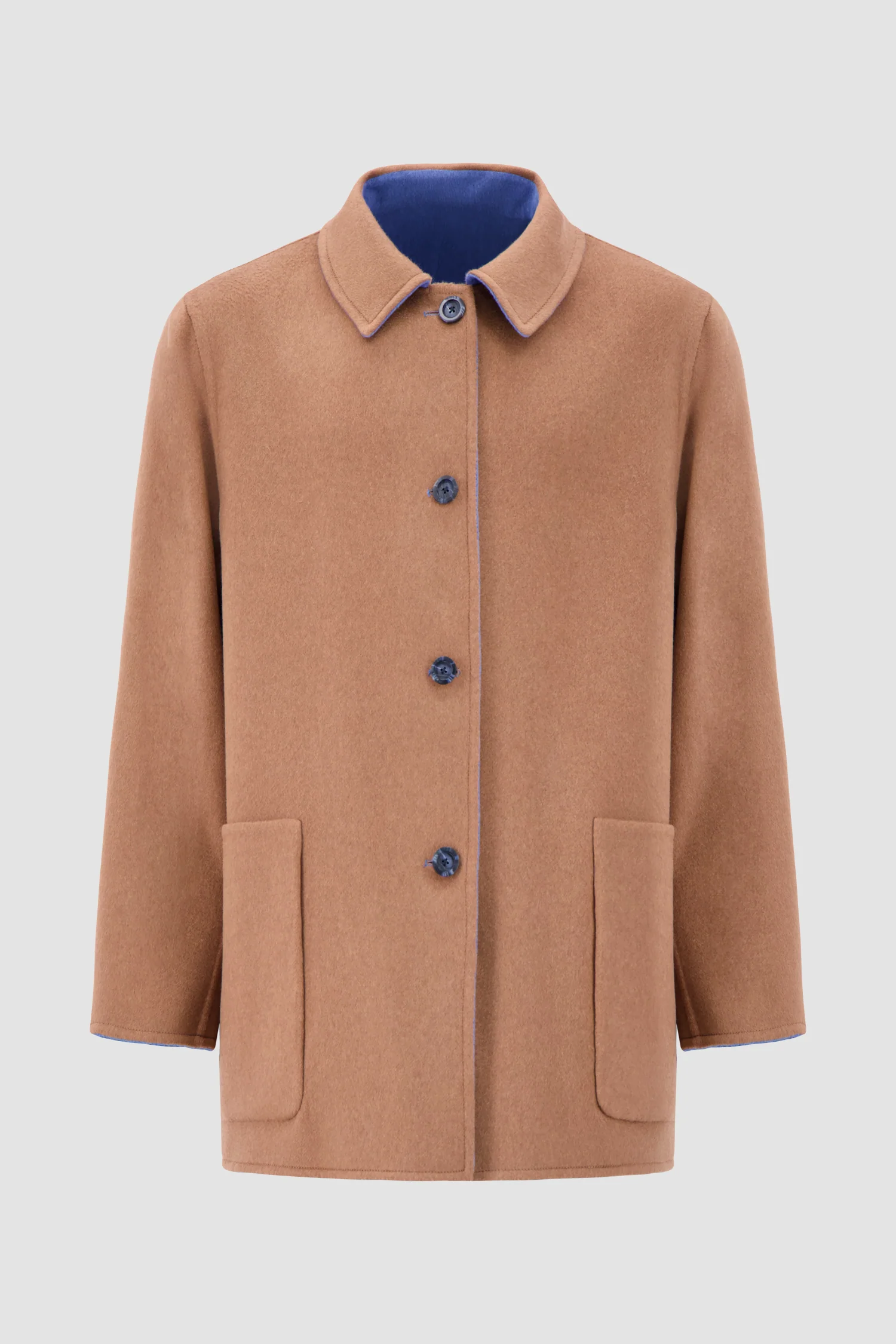 Cashmere Reversible Coat - Image 3