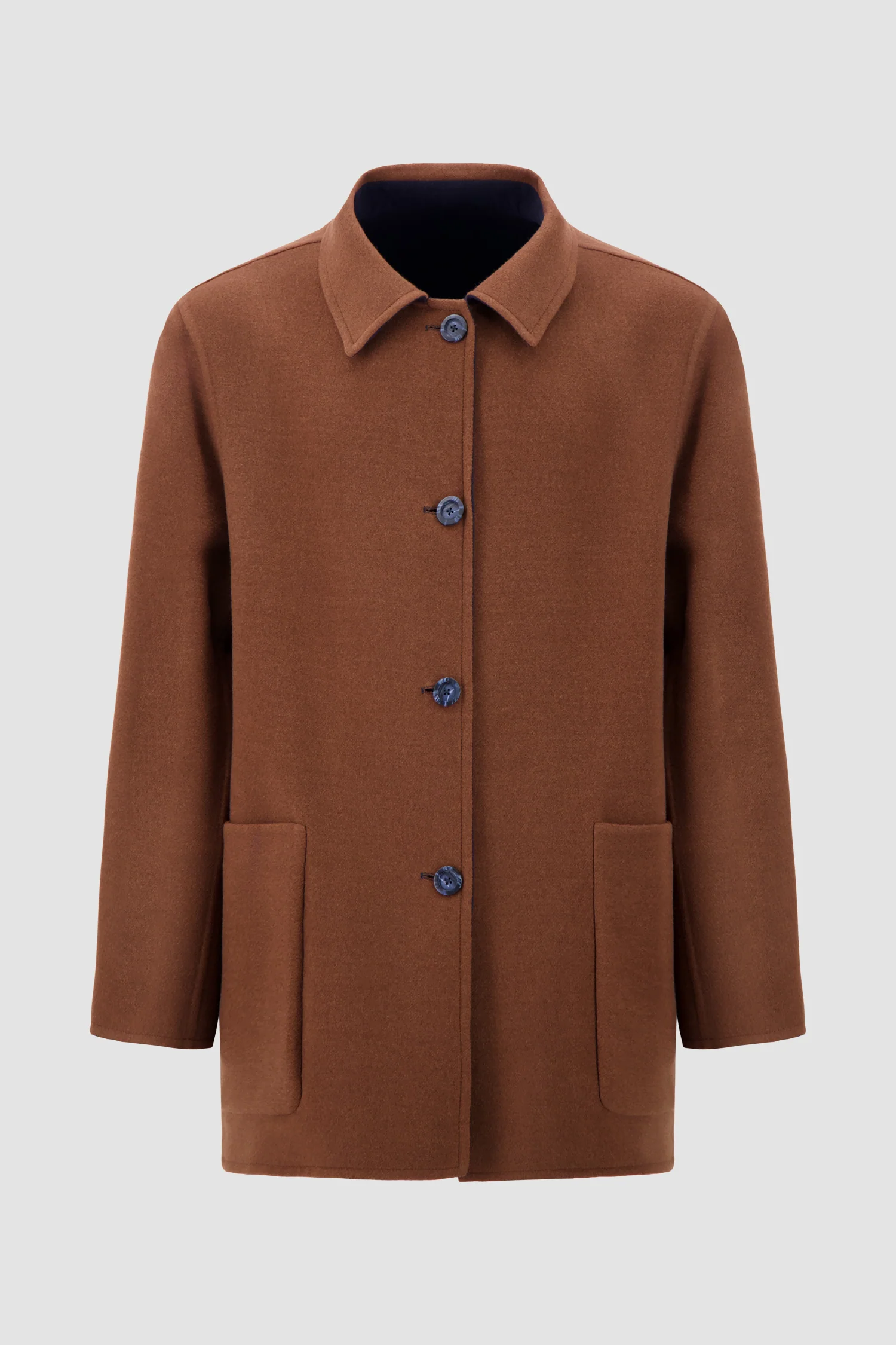Cashmere Reversible Coat - Image 3