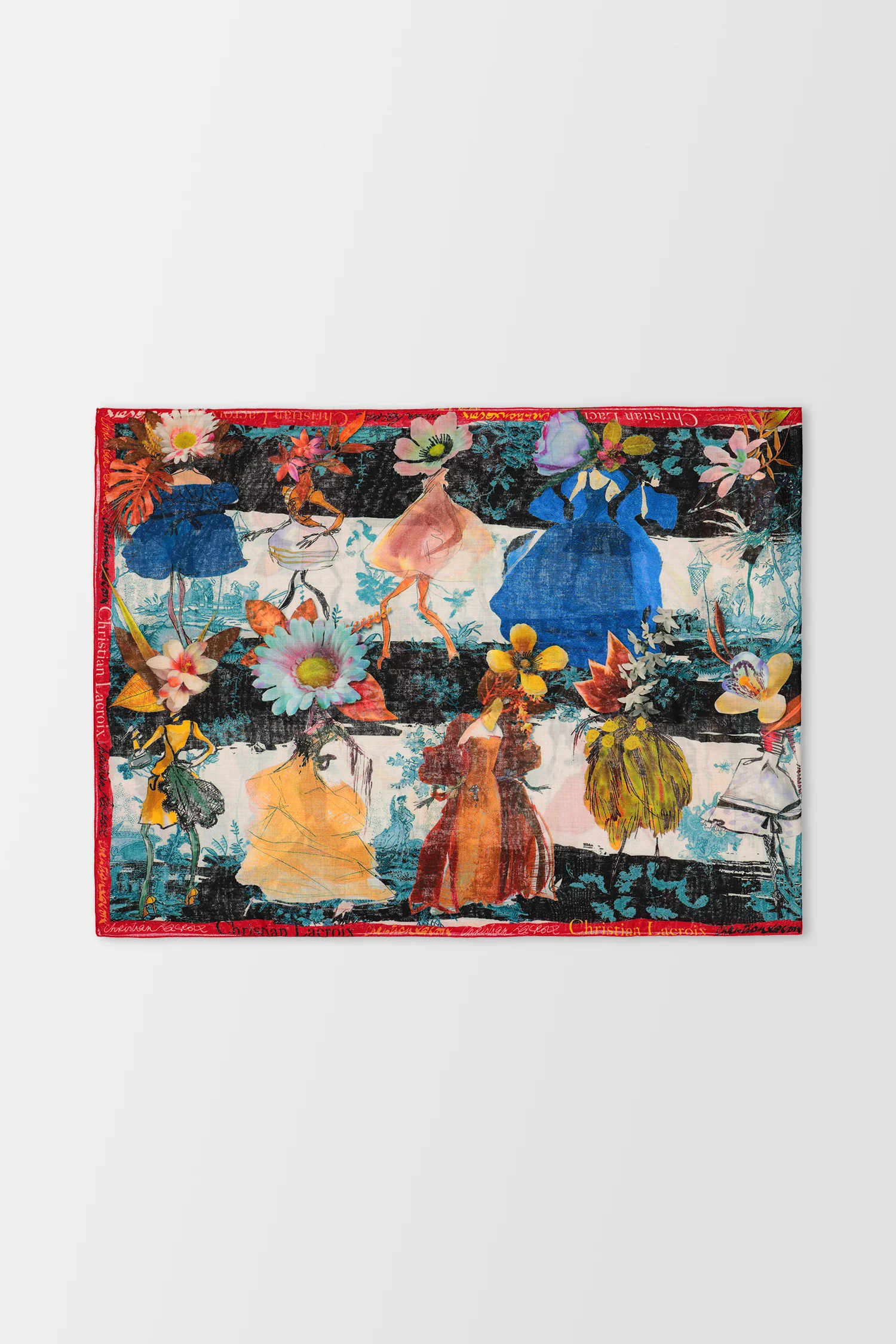 Christian Lacroix Les Filles en Fleur Wool 2 - Image 3