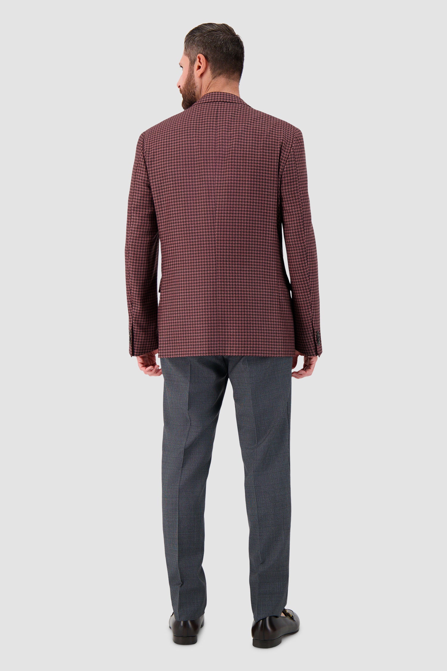 Corneliani Houndstooth Wool Blazer - Image 5