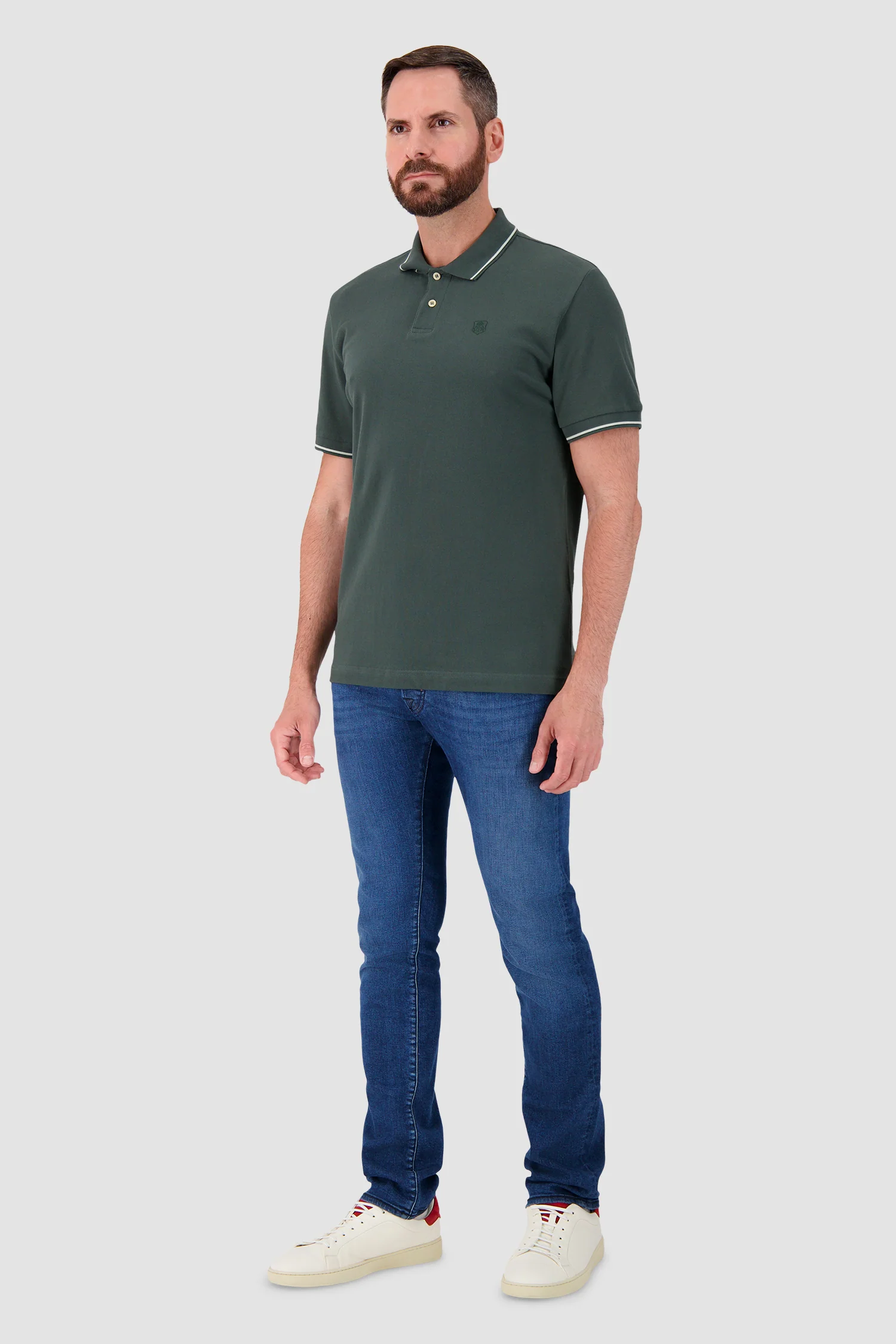Corneliani Green Polo - Image 4