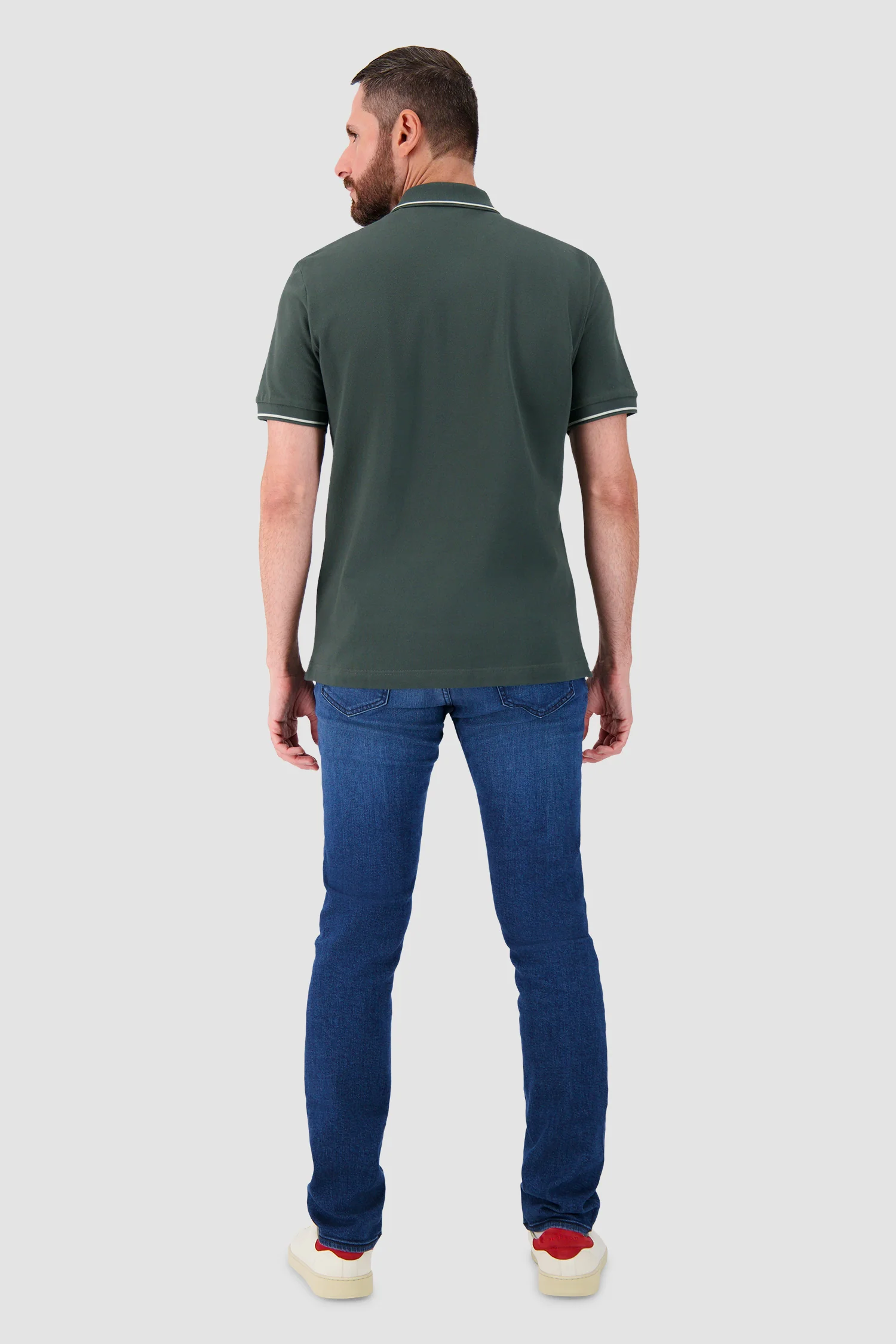 Corneliani Green Polo - Image 5