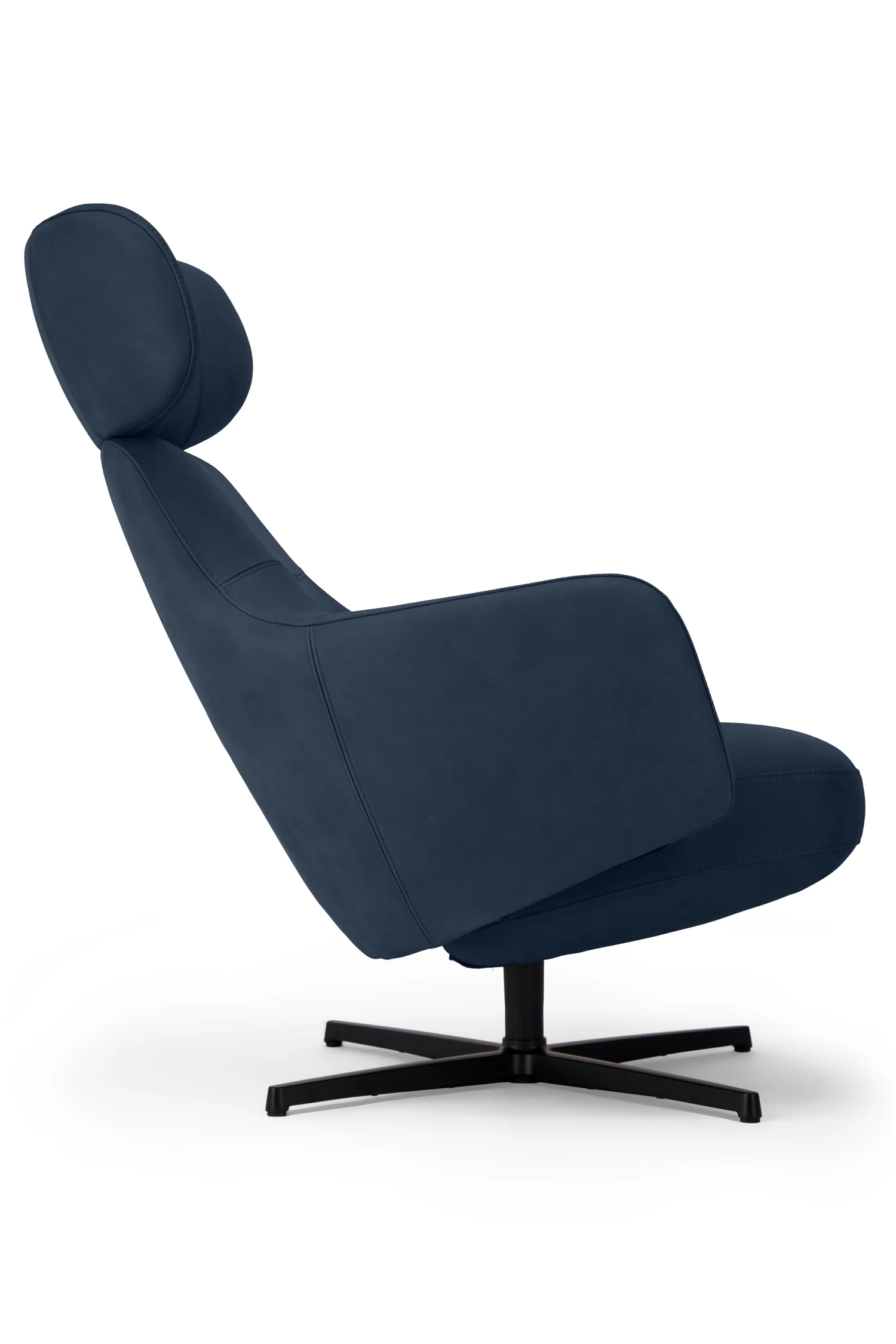 Ditre Cuper Swivel Armchair & Footstool - Image 3