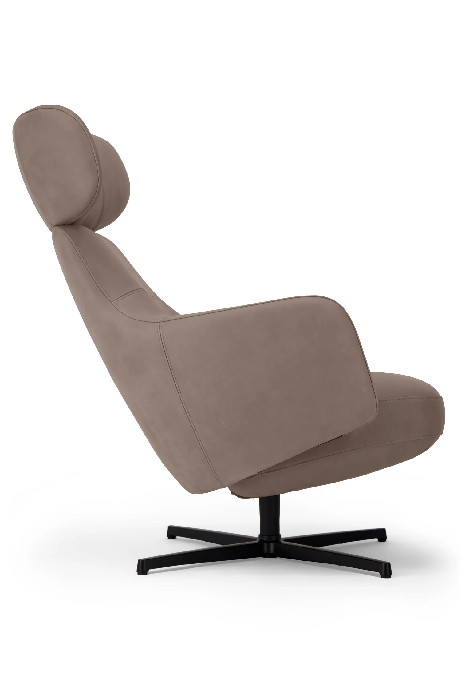 Ditre Cuper Swivel Armchair & Footstool - Image 3