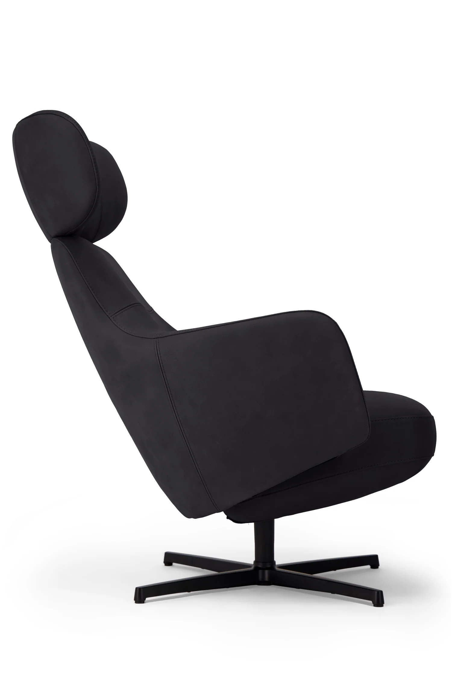 Ditre Cuper Swivel Armchair & Footstool - Image 3