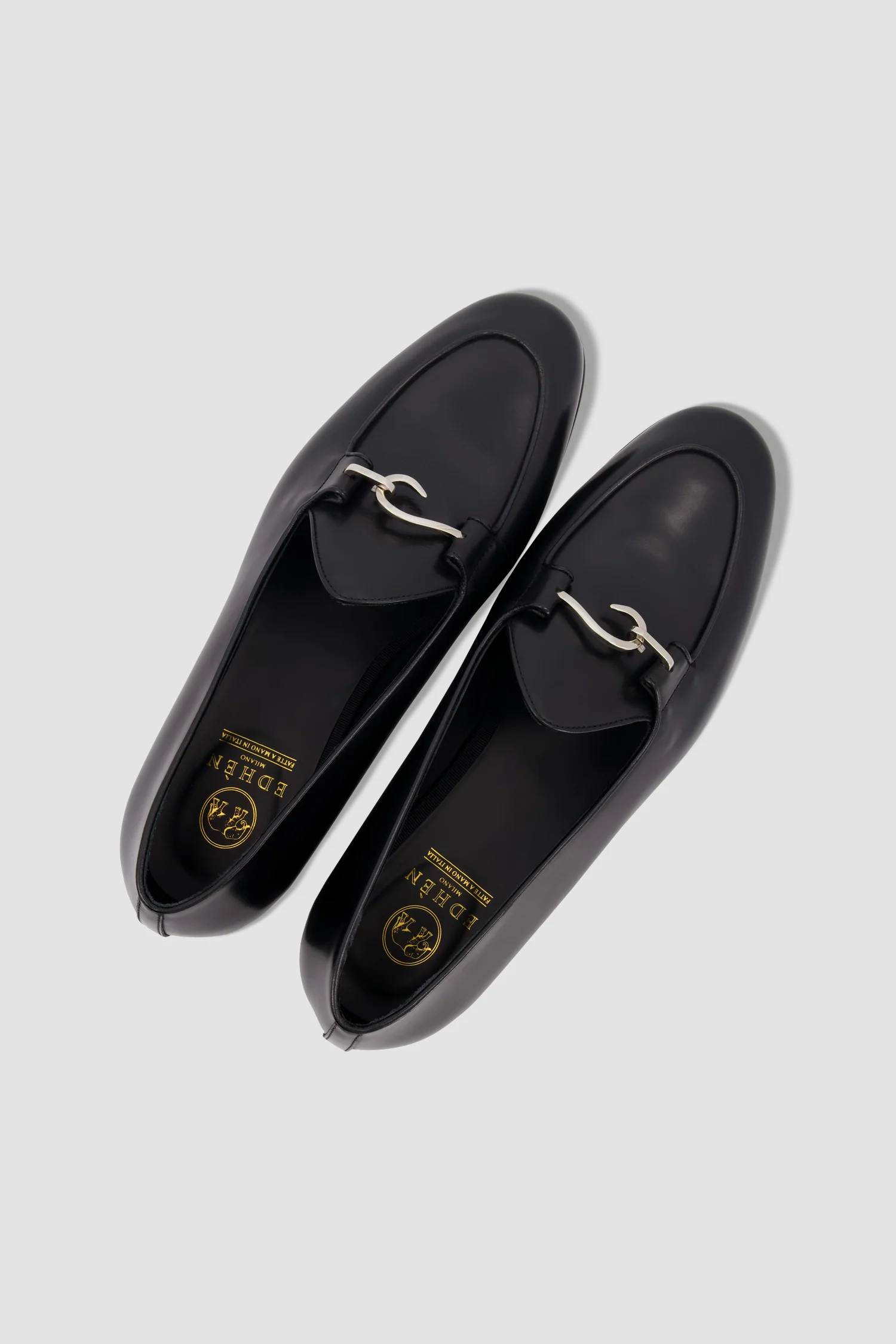 Edhen Milano Comporta Black Leather Loafers - Image 5