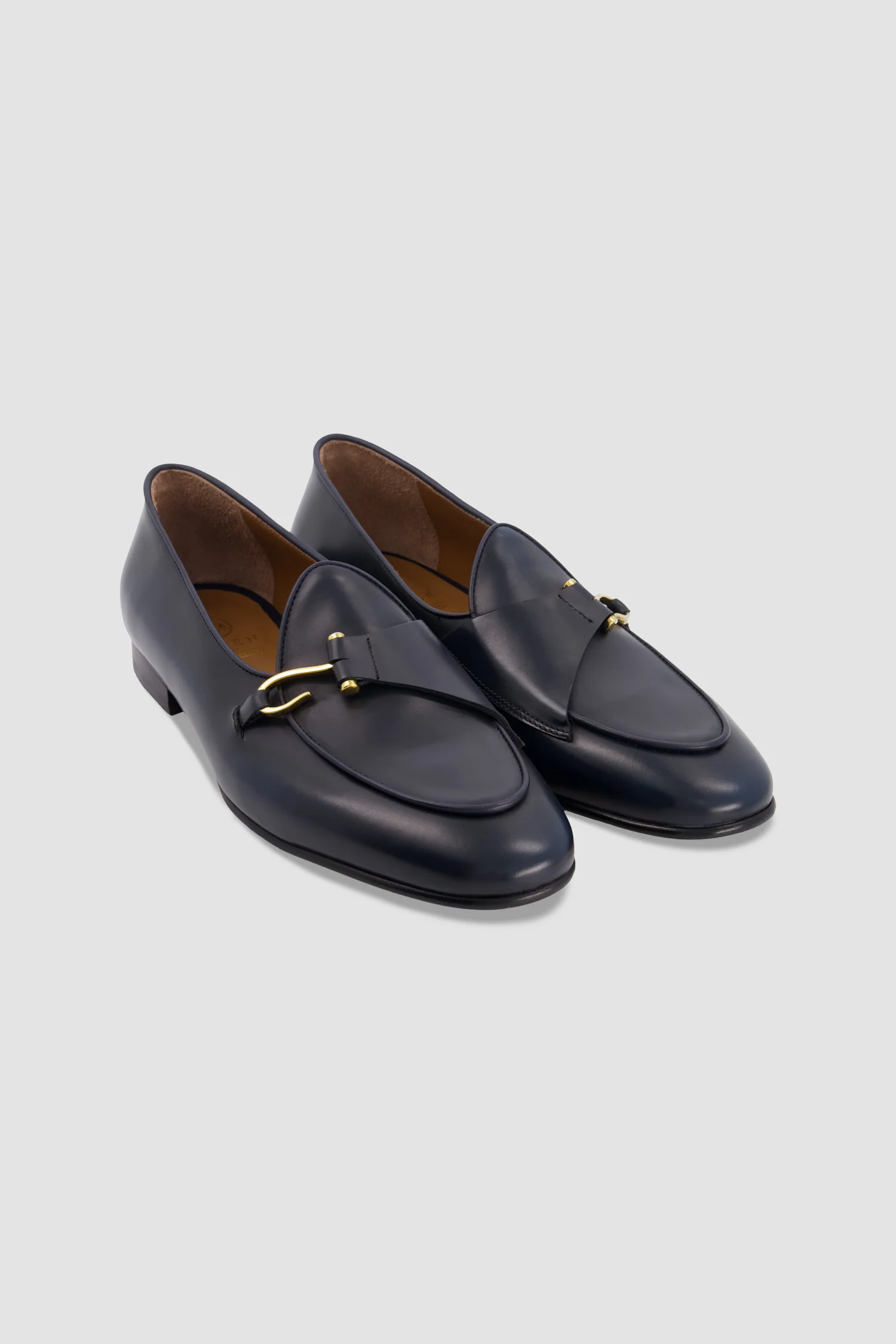 Edhen Milano Comporta Blue Leather Loafers - Image 6