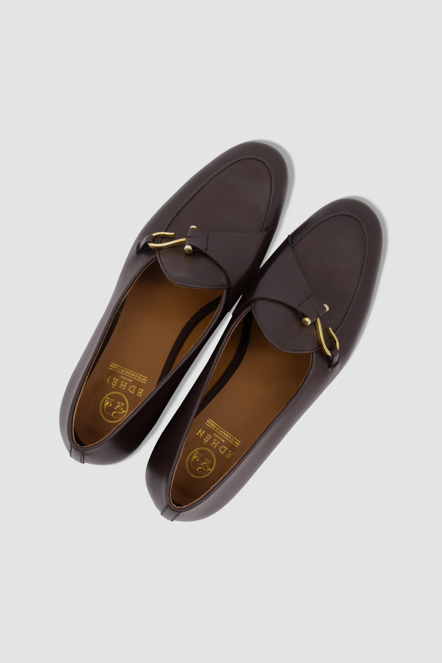 Edhen Milano Comporta Brown Leather Loafers - Image 5