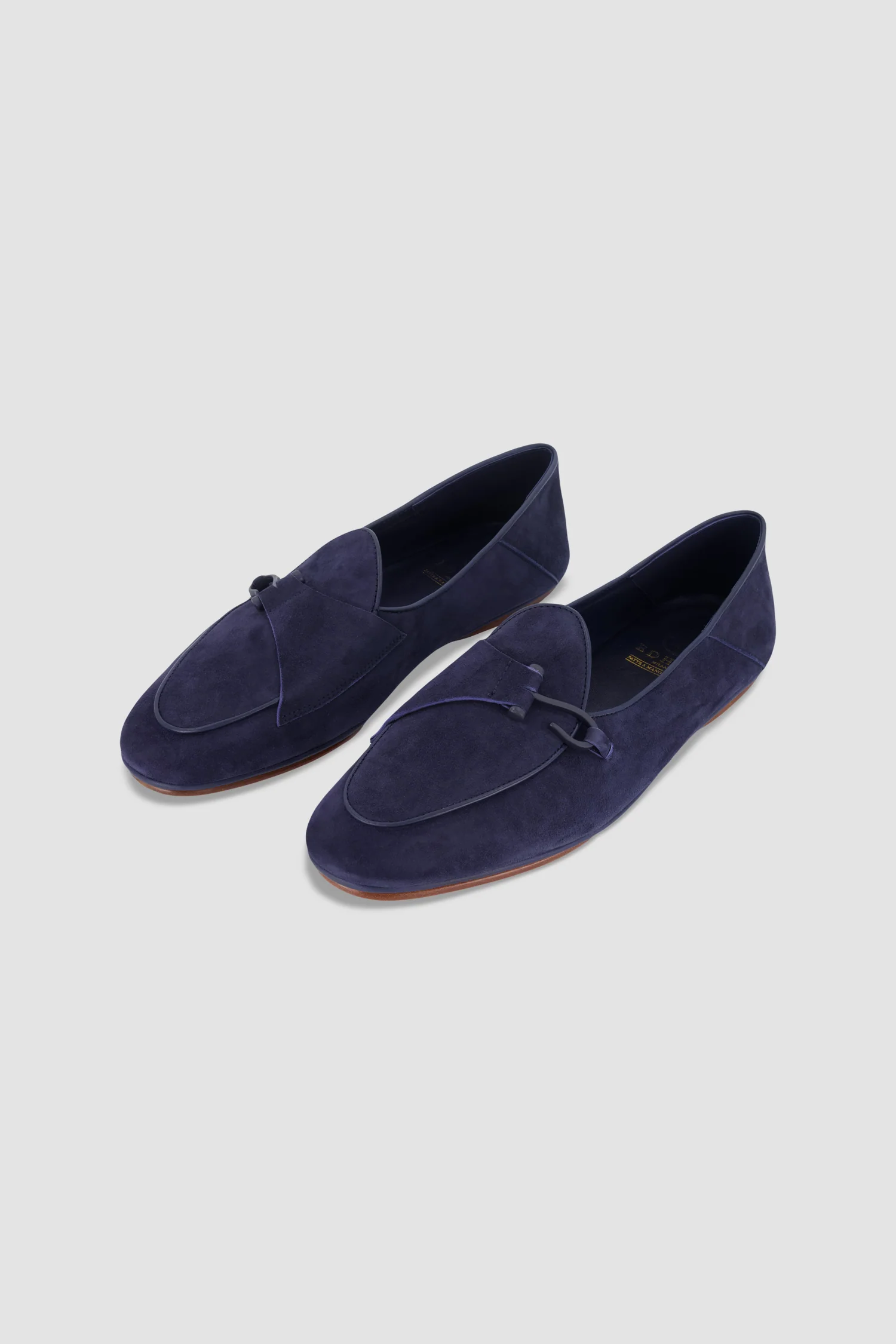 Edhen Milano Comporta Fly Blue Suede Loafers - Image 2