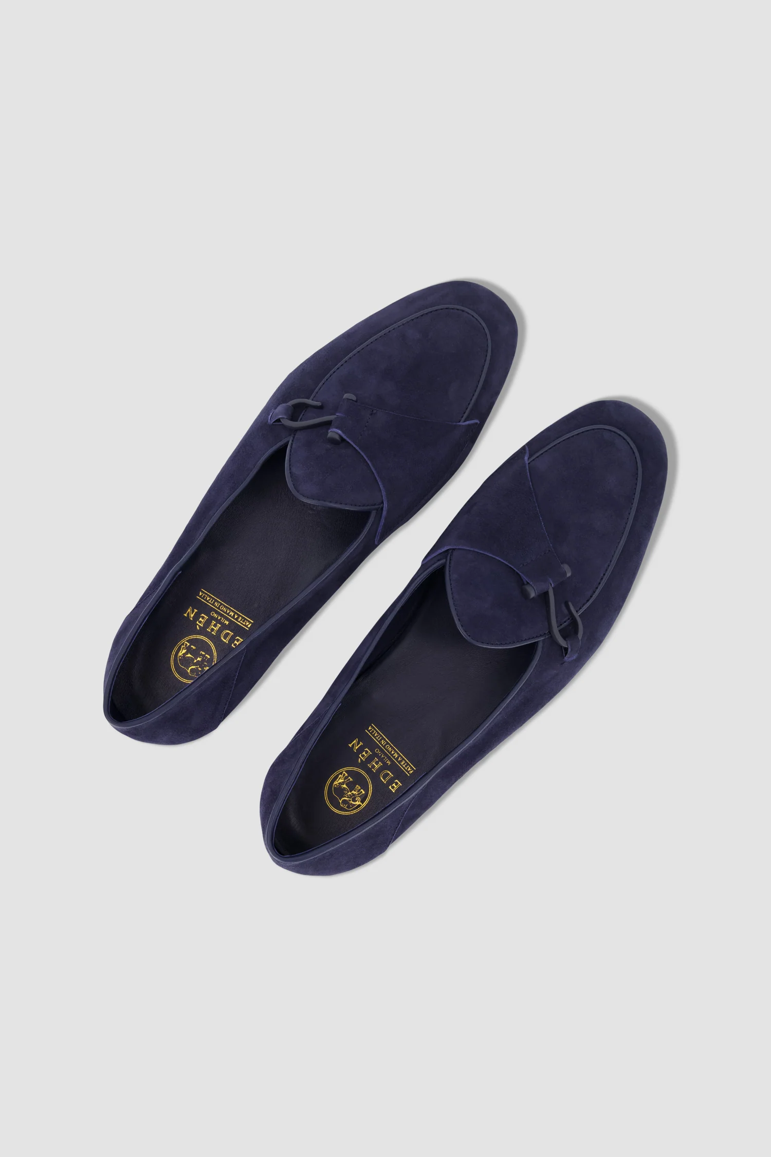 Edhen Milano Comporta Fly Blue Suede Loafers - Image 5