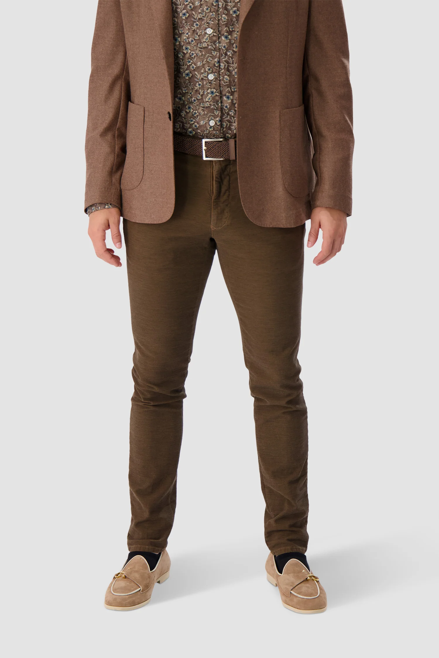 Edhen Milano Comporta Go Beige Suede Loafers - Image 7