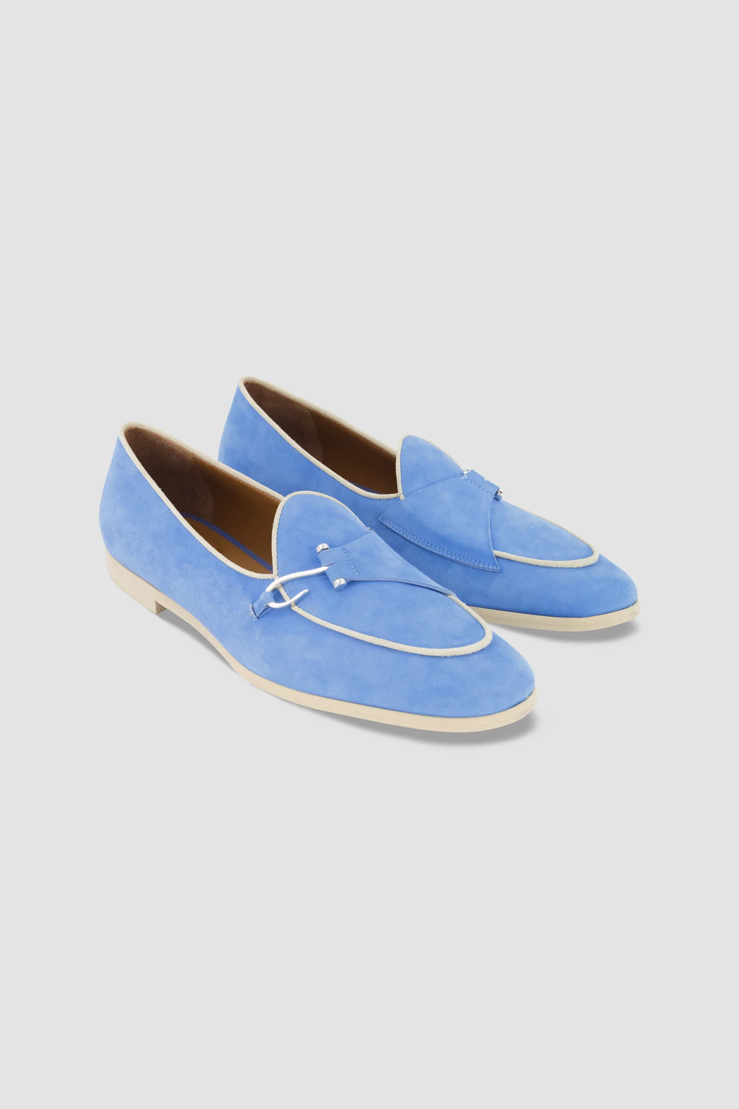 Edhen Milano Comporta Go Blue Suede Loafers - Image 7